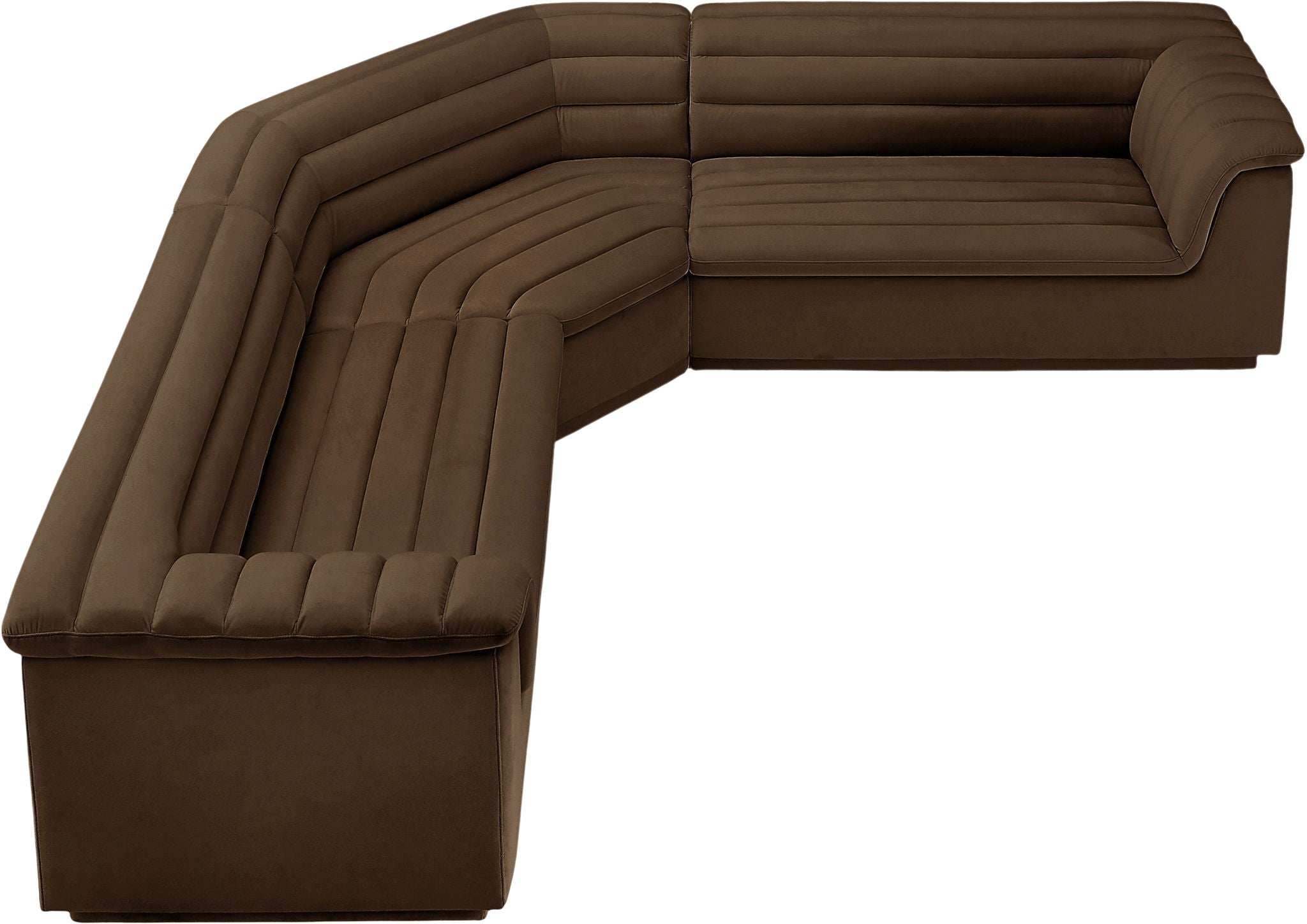 Cascade - Velvet Modular Sectional