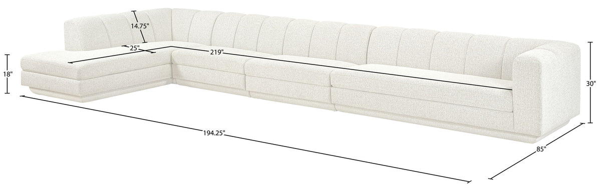 Modari - Sectional - Cream