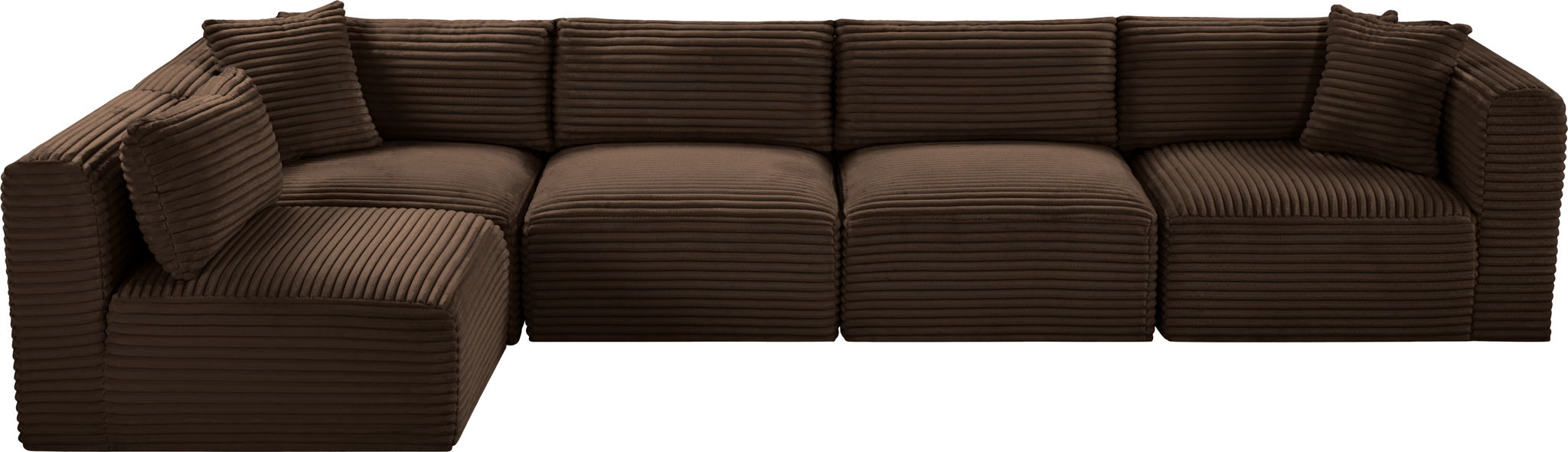 Shaggy - 5 Piece Modular Sectional