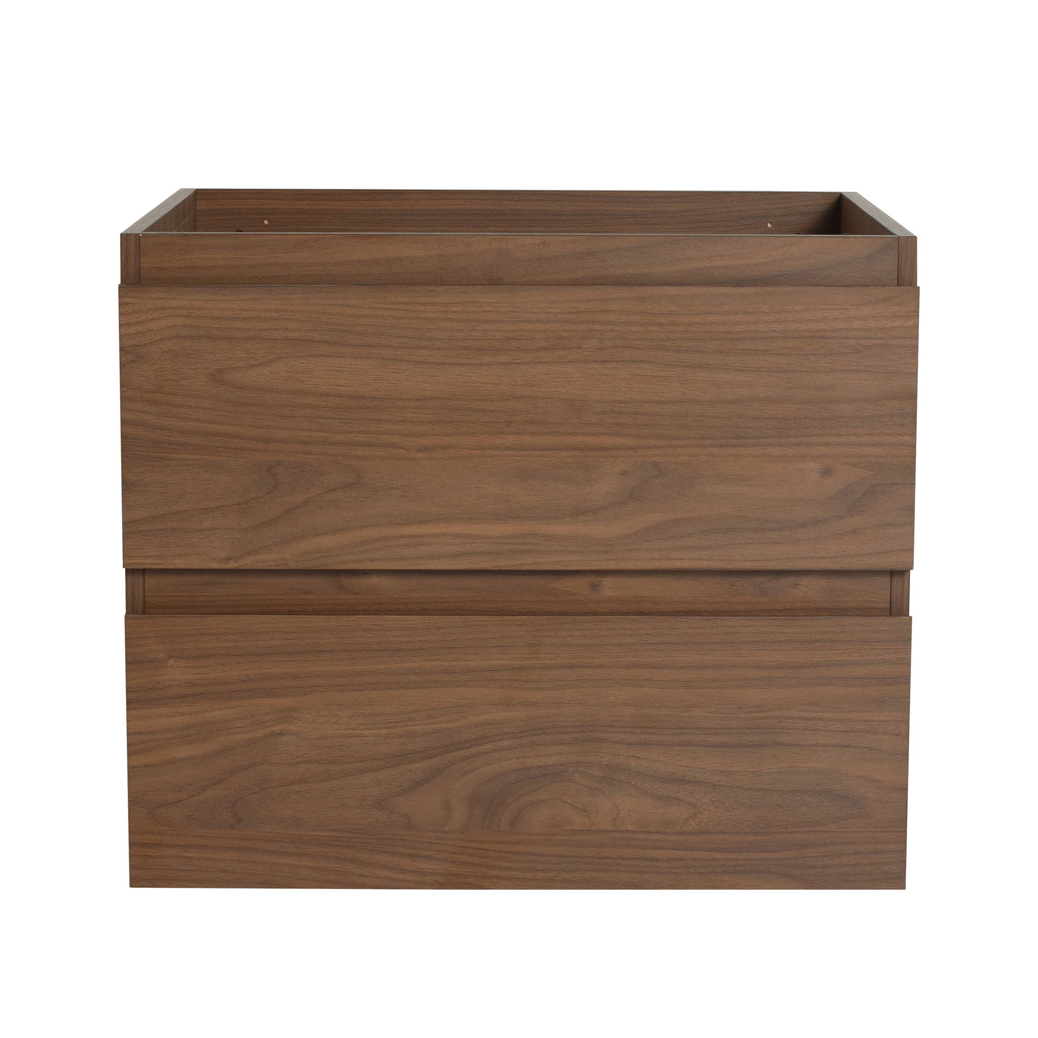 Wall Mounted Bathroom Vanity & Sink, 2 Soft Close Drawers