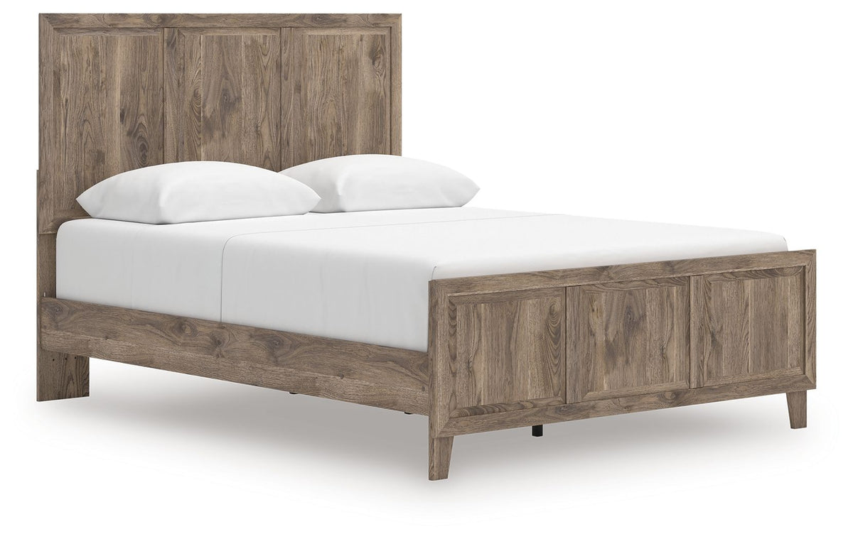Rusticott - Panel Bed