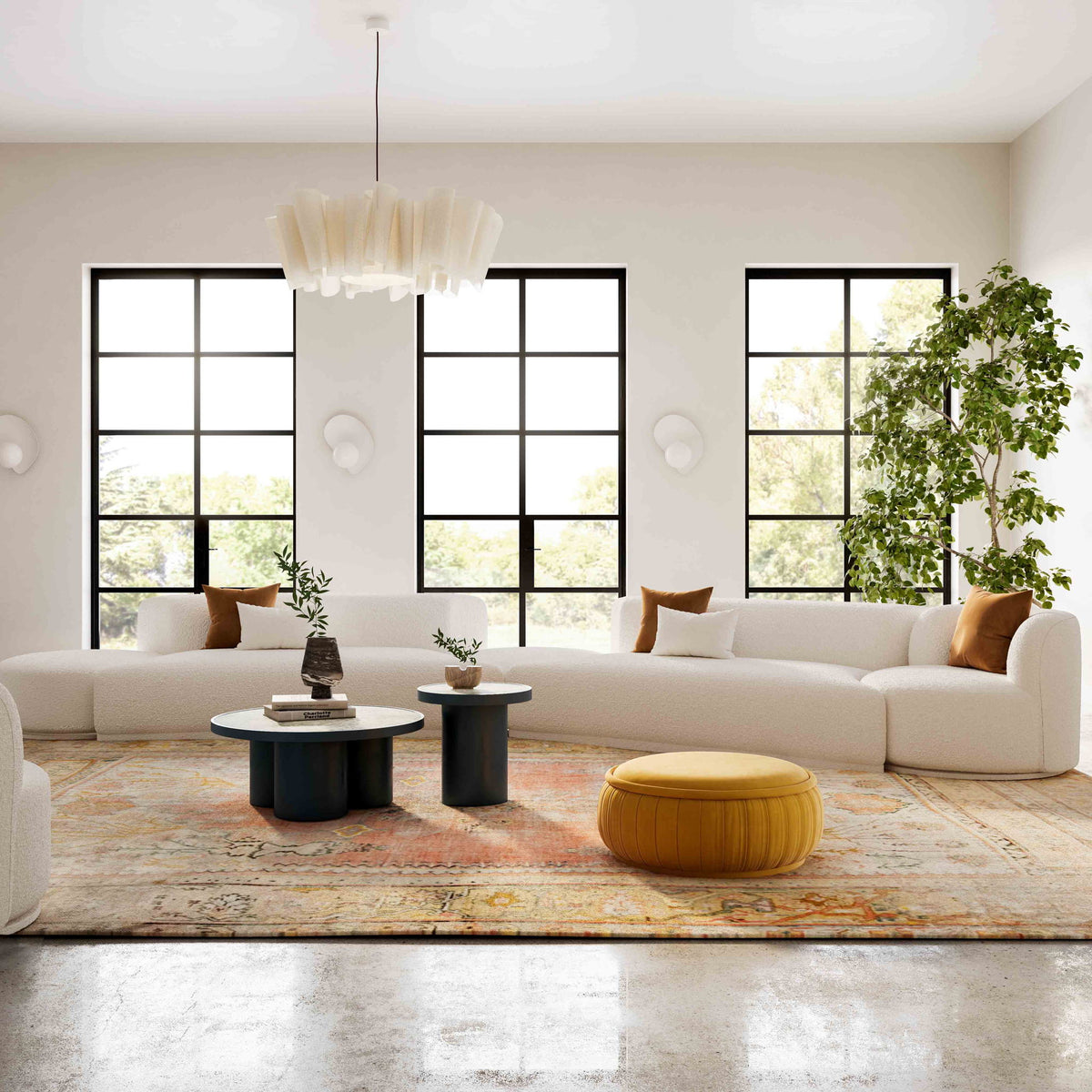 Fickle - Boucle Modular Sectional