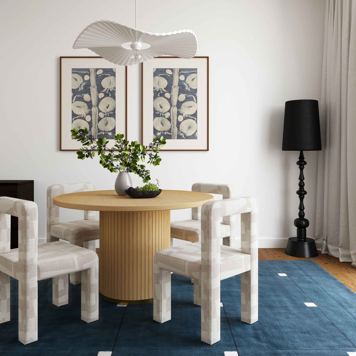 Hazel - Boucle Dining Chair