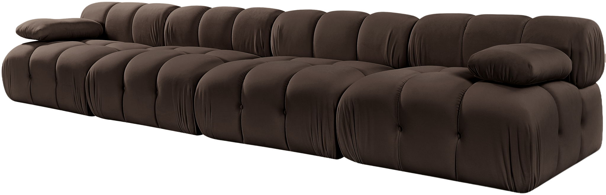 Orin - Velvet 4 Piece Modular Sofa
