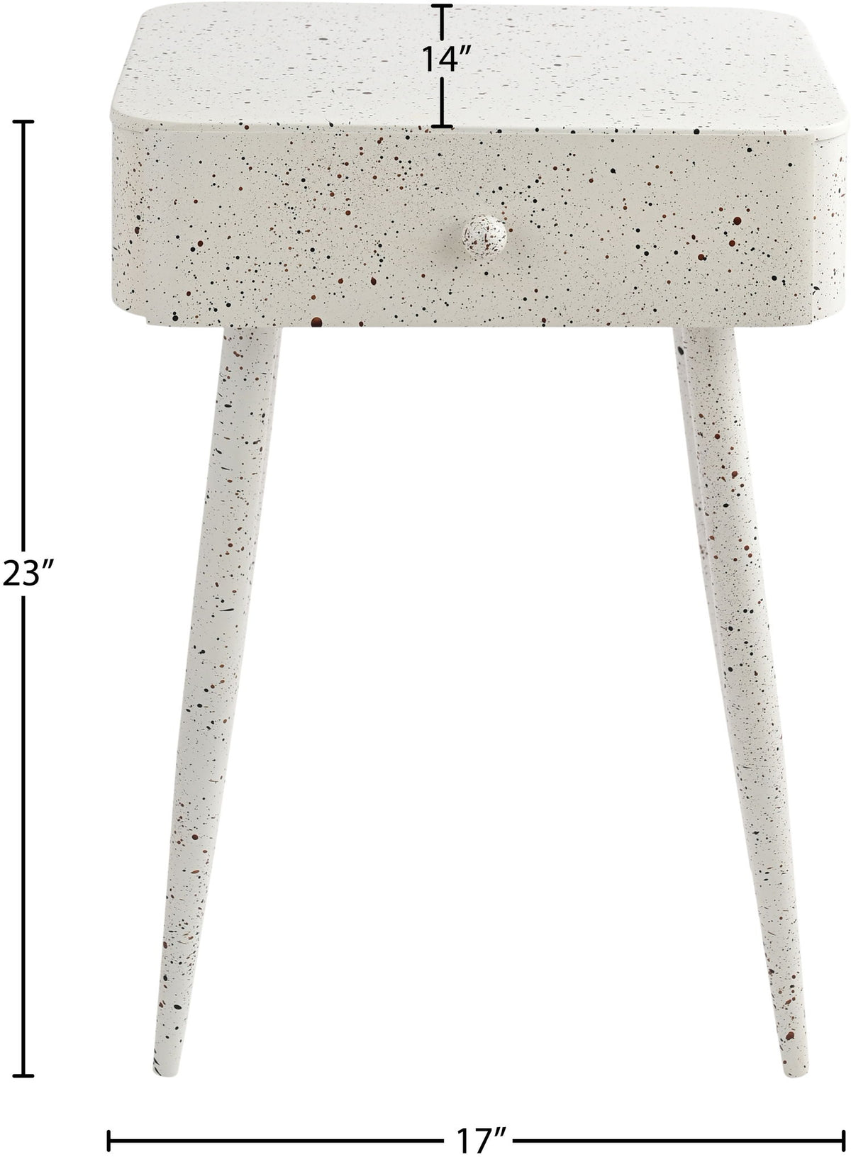 Rylan - Iron Nightstand