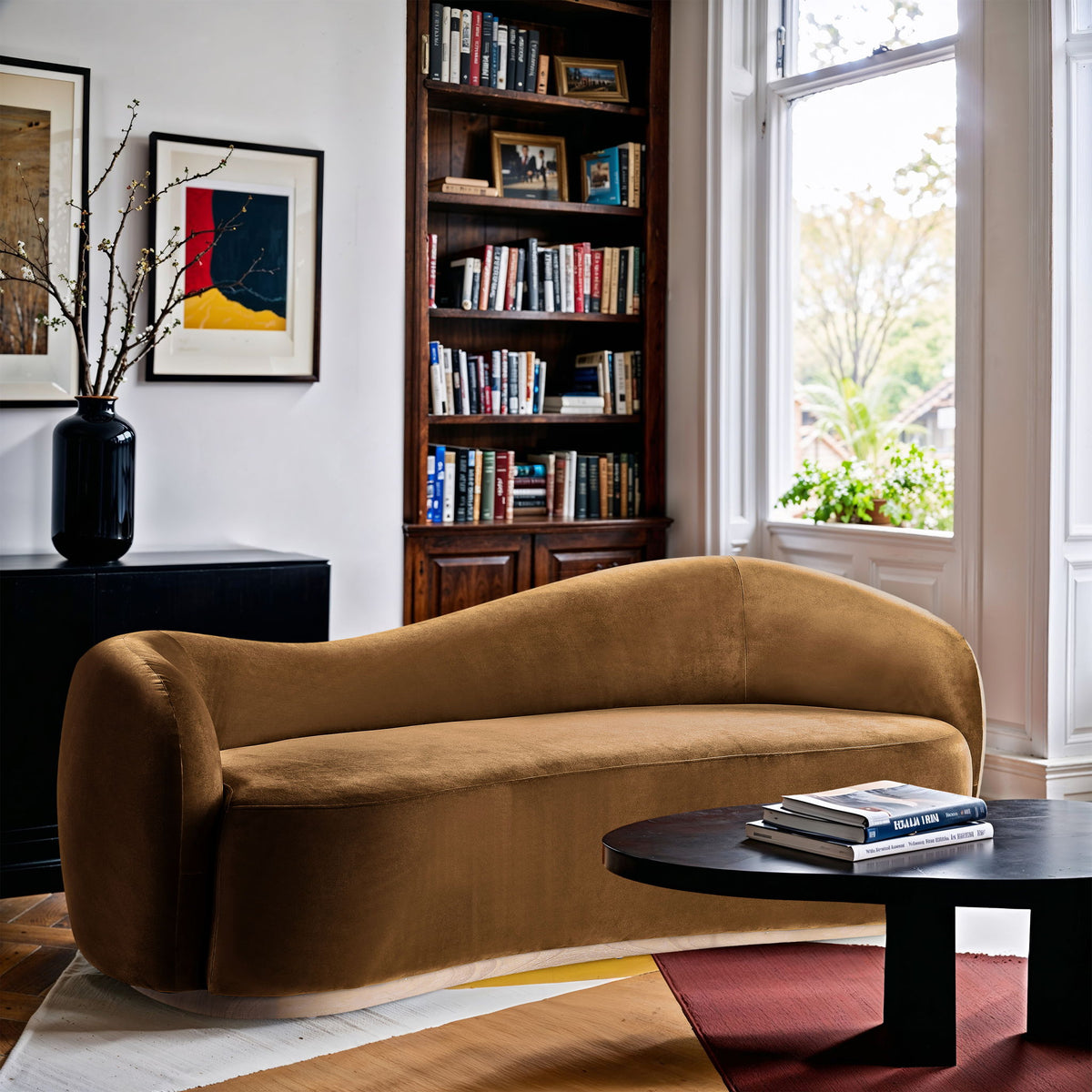 Gustavo - Velvet Upholstered Sofa