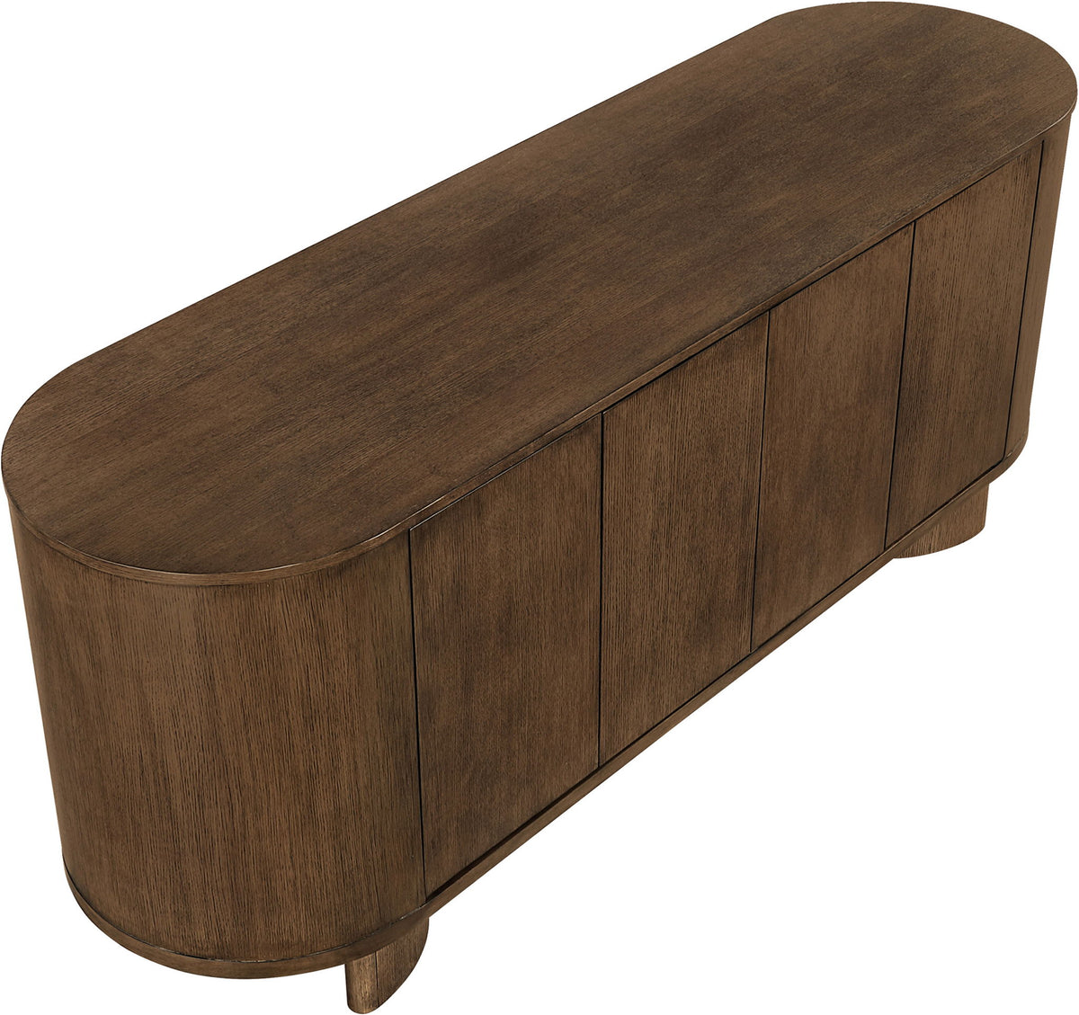 Caldra - Oak Veneer And Solid Wood Sideboard / Buffet