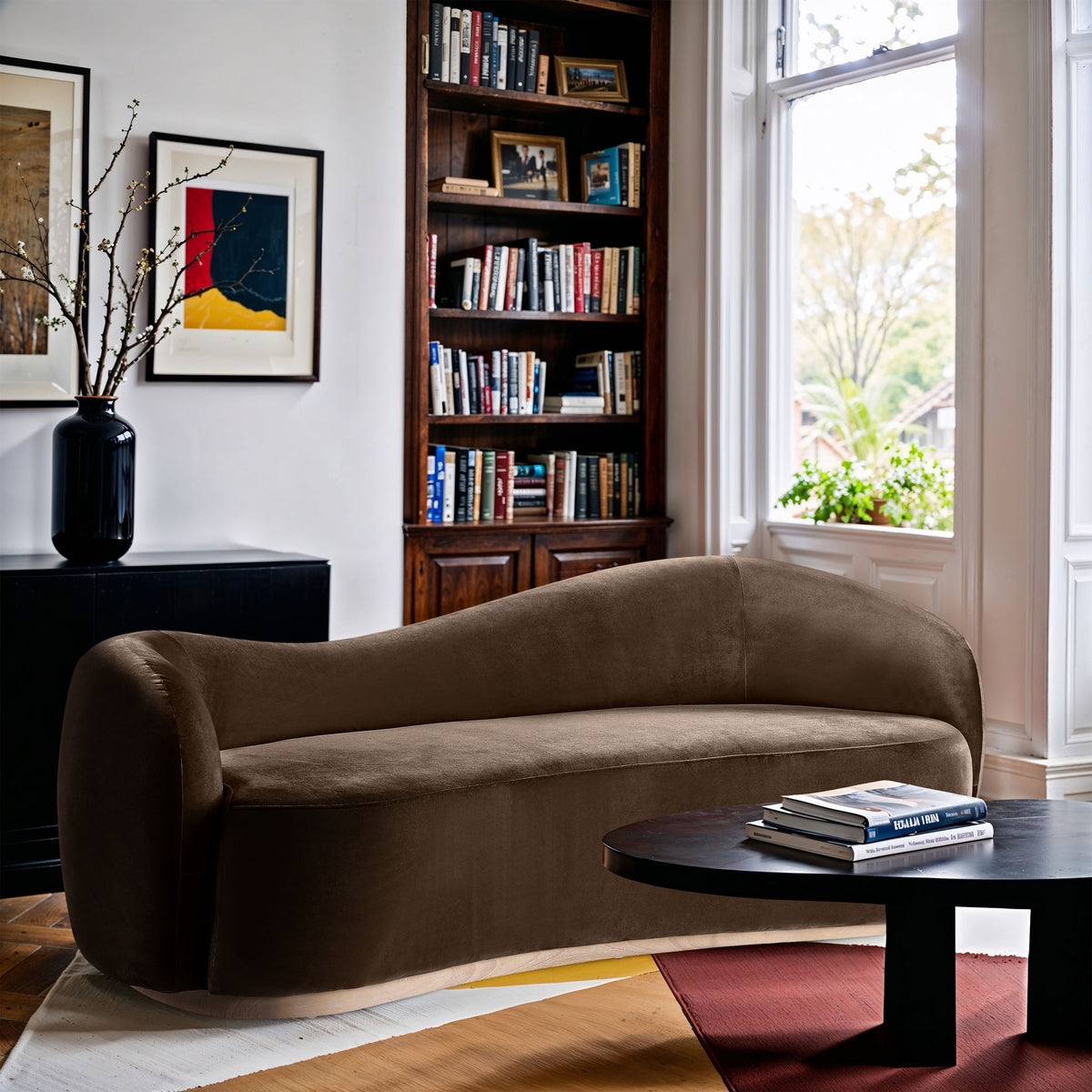 Gustavo - Velvet Upholstered Sofa