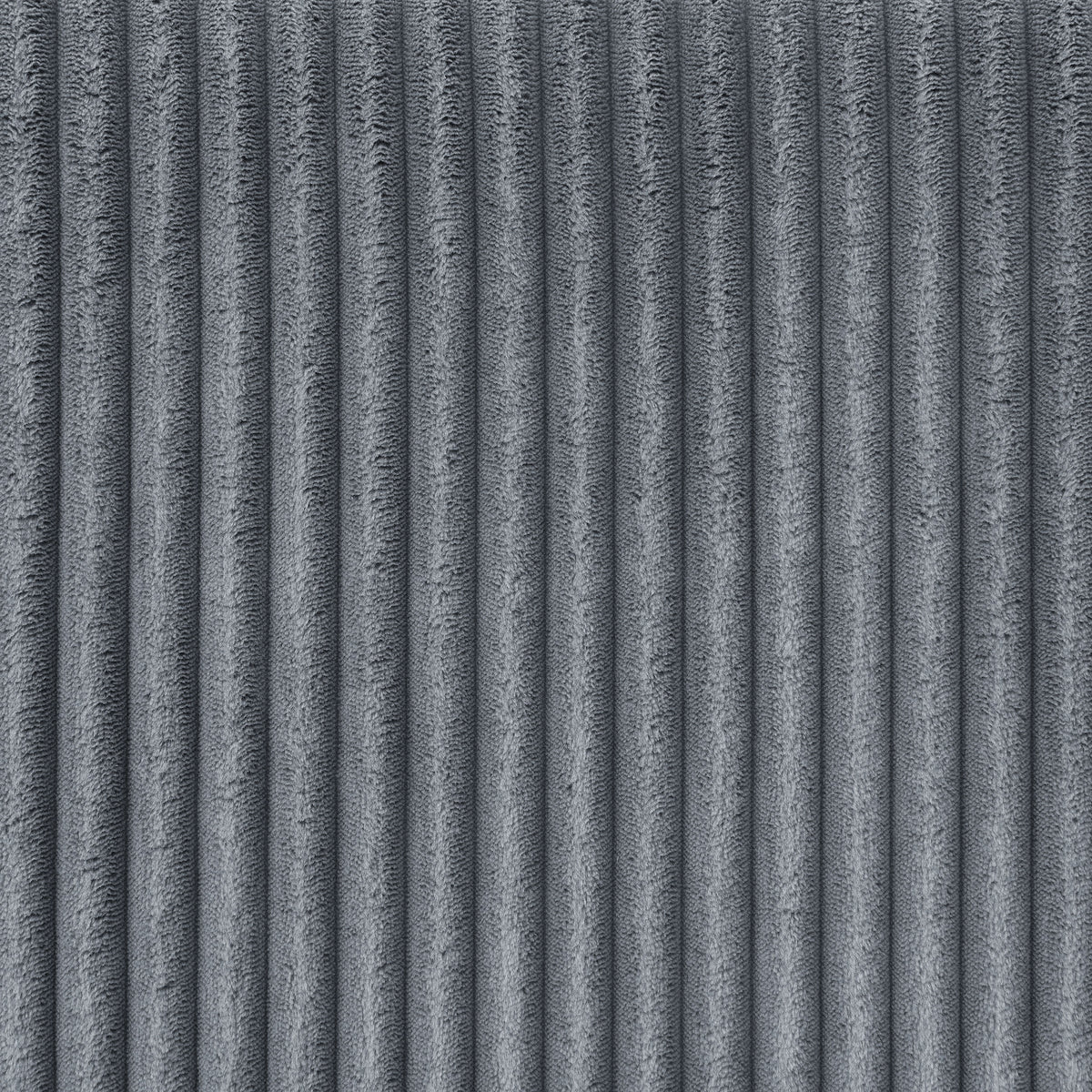 Blaine 3-Piece Corduroy Sectional in Fog