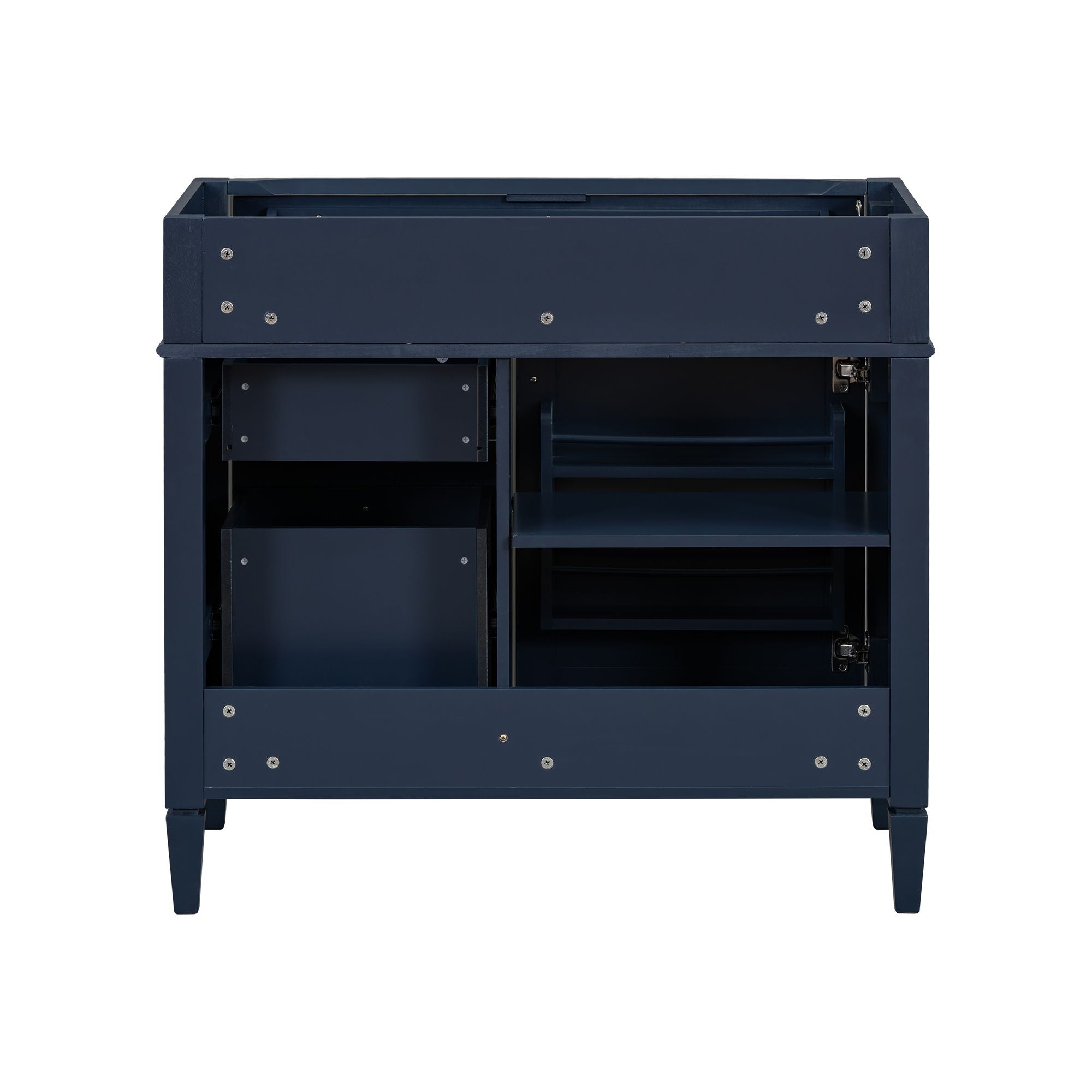 Bathroom Vanity With 2 Drawers And Tip-Out Drawer, Storage Cabinet