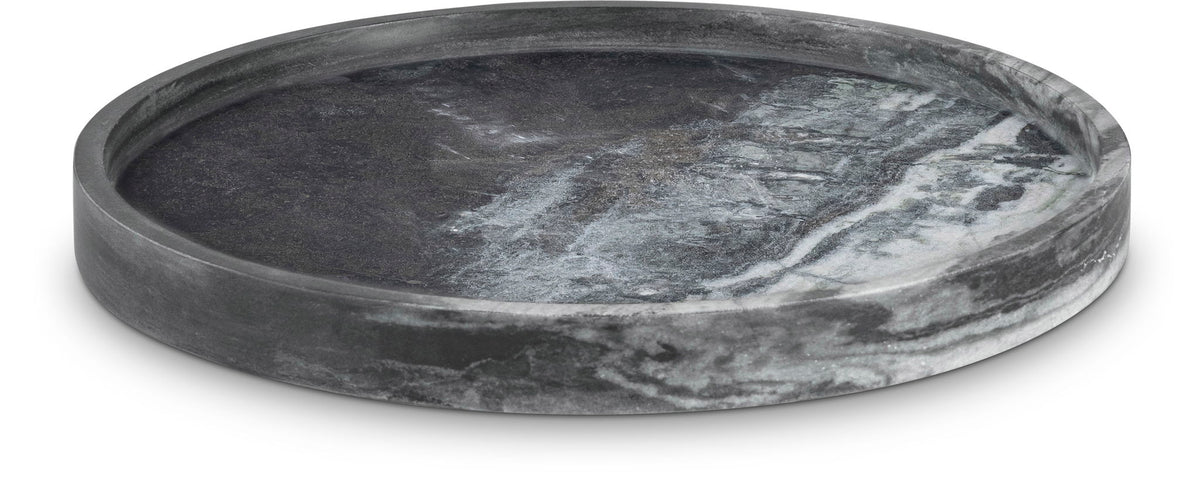 Barletta - Marble Round Tray - Panda