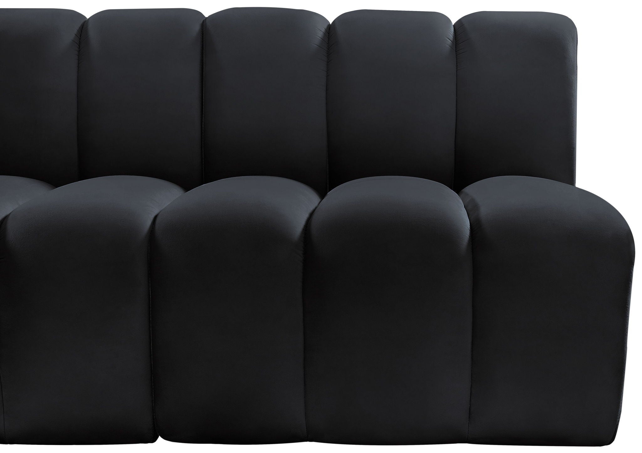 Arc - Velvet 4 Seats Modular Sofa