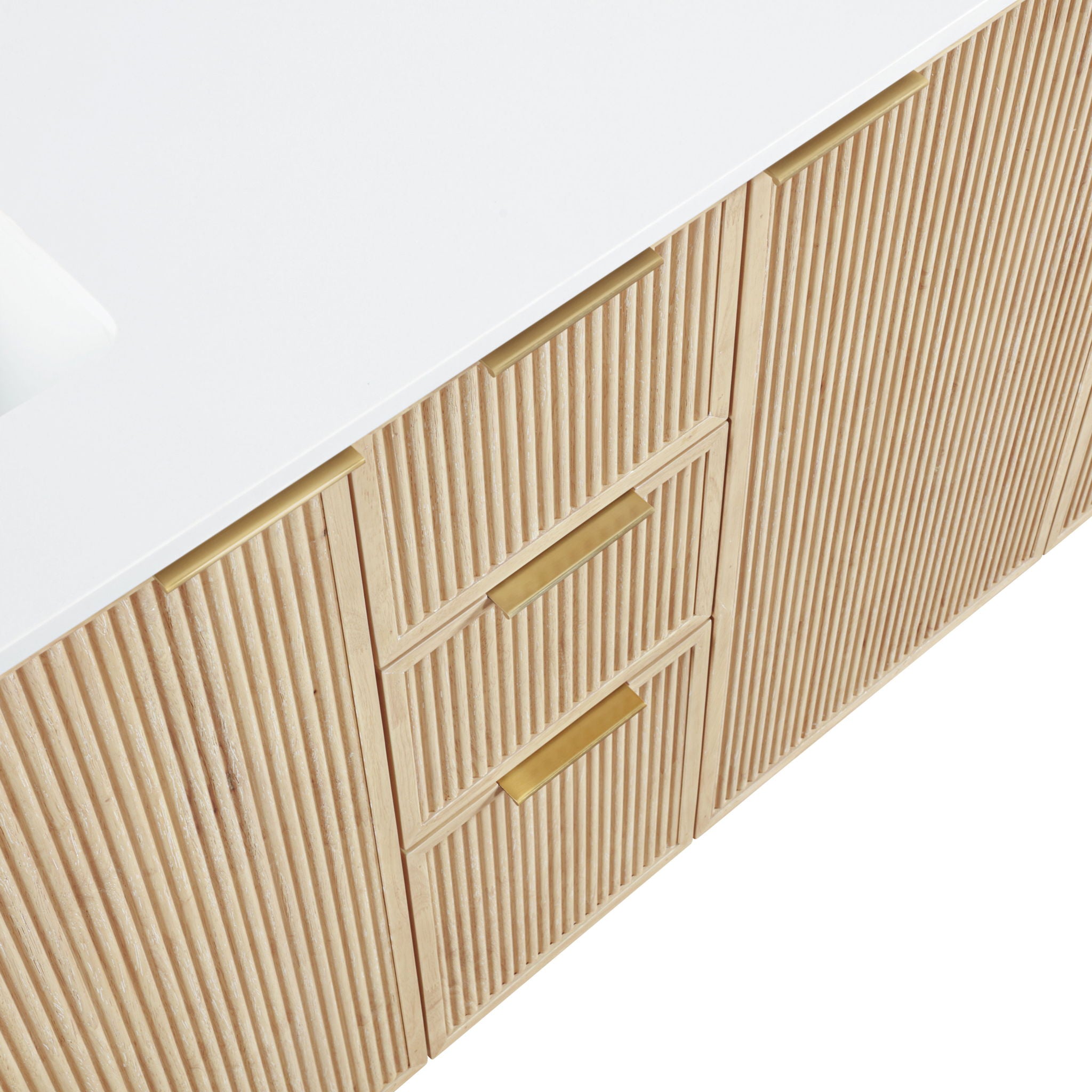 Willard - Engineered Stone And Solid Wood Bathroom Vanity