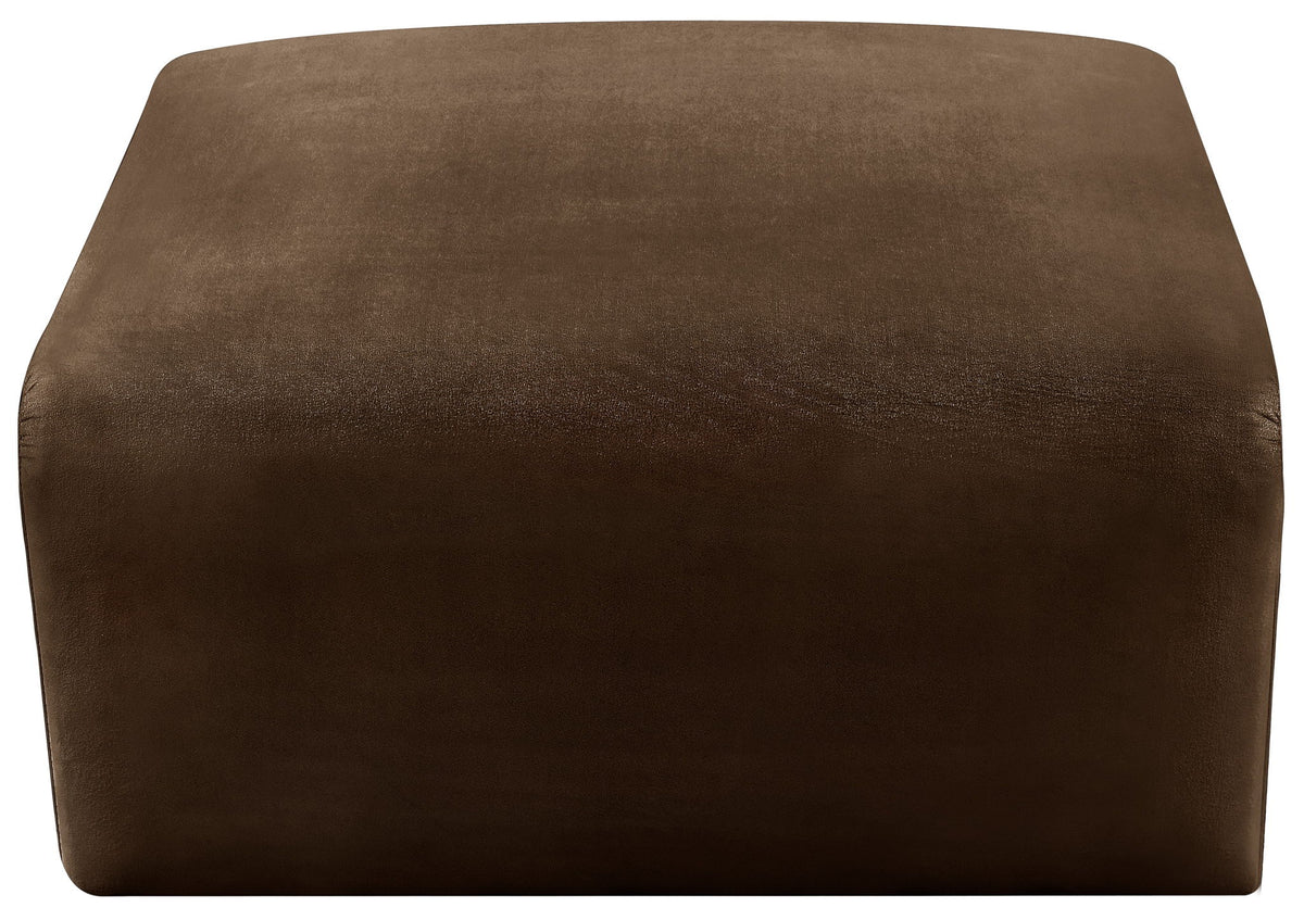 Arc - Velvet Ottoman