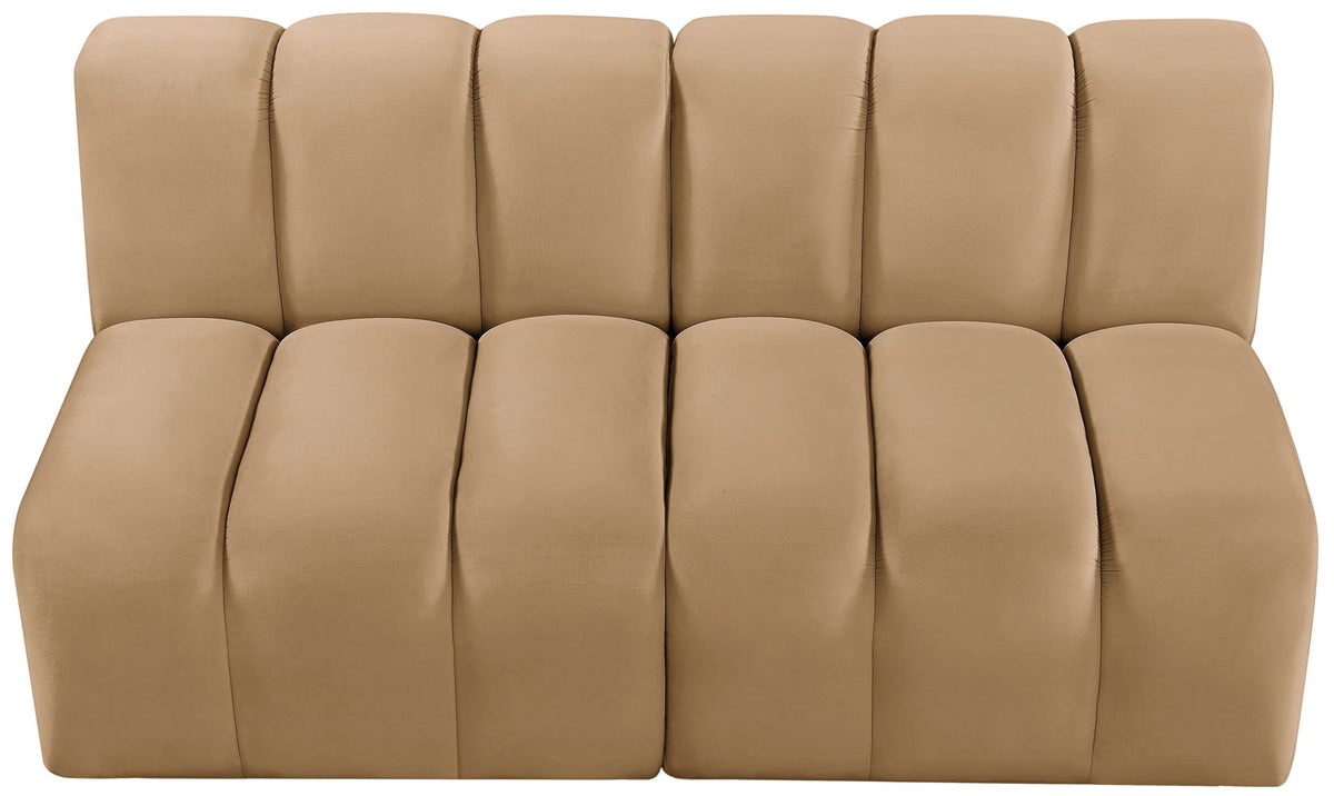 Arc - Velvet 2 Seats Modular Sofa
