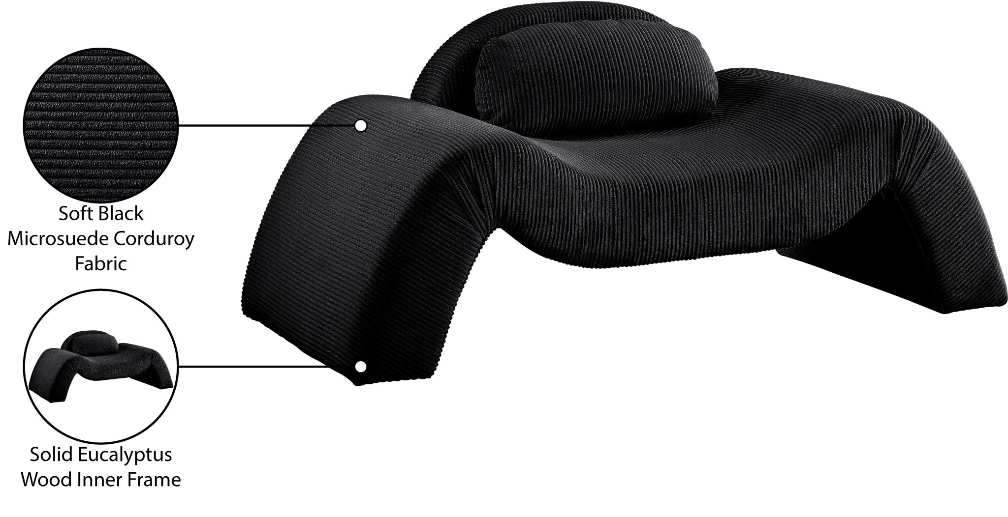 Austin - Corduroy Accent Chair
