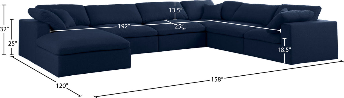 Serene - 7 Piece Modular Sectional