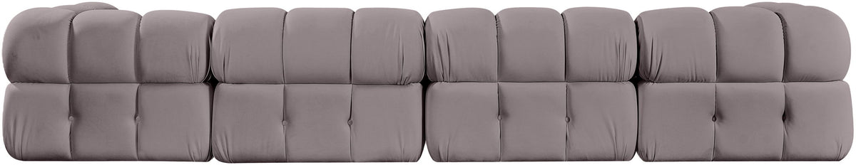 Orin - Fabric Velvet 5 Piece Modular Sectional