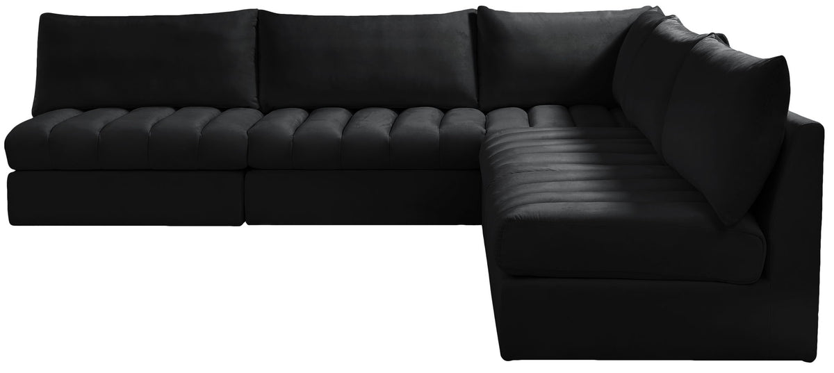 Jacob - Modular Corner Armless Sectional 5 Piece