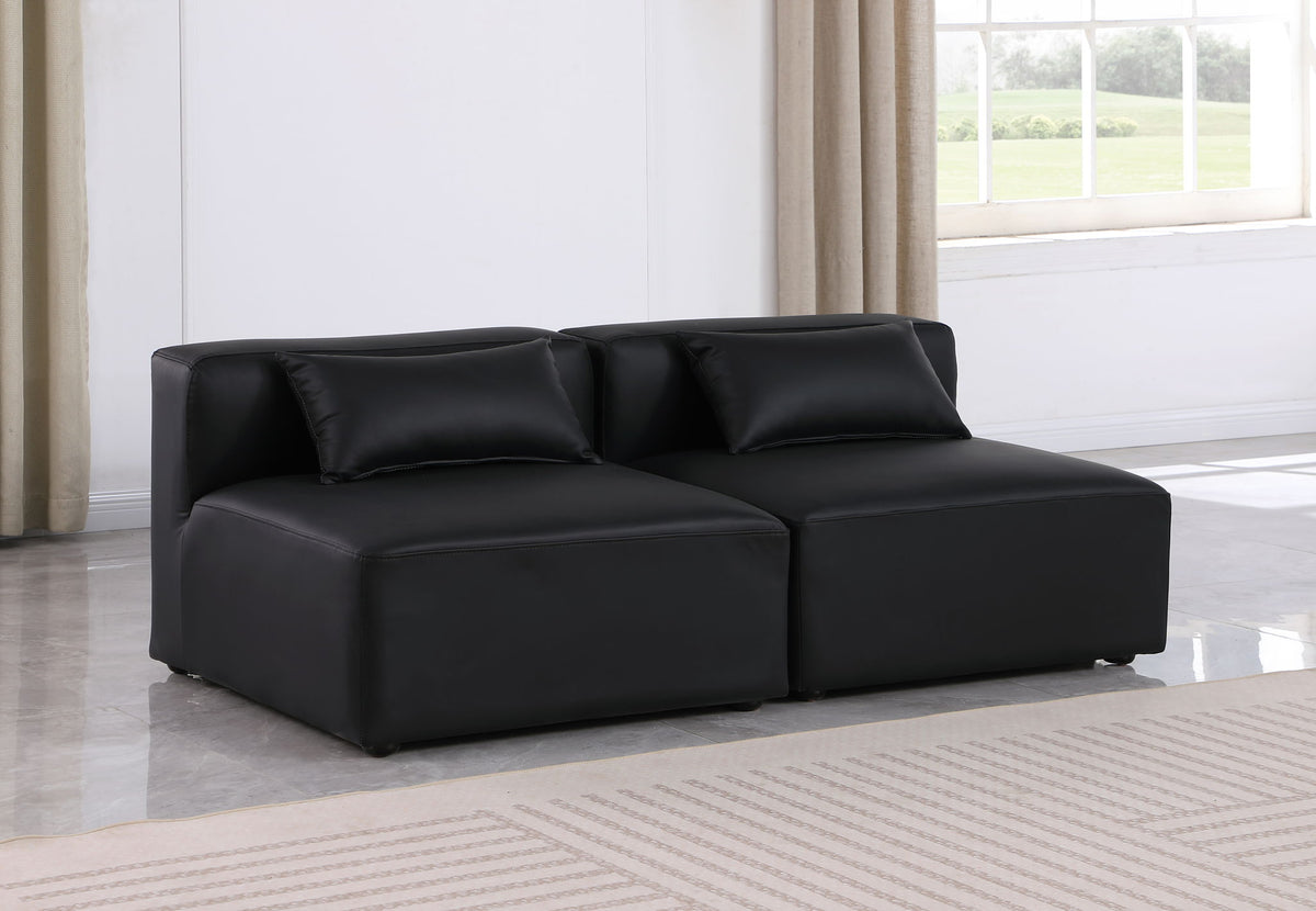 Cube - Modular 2 Seat Armless Sofa