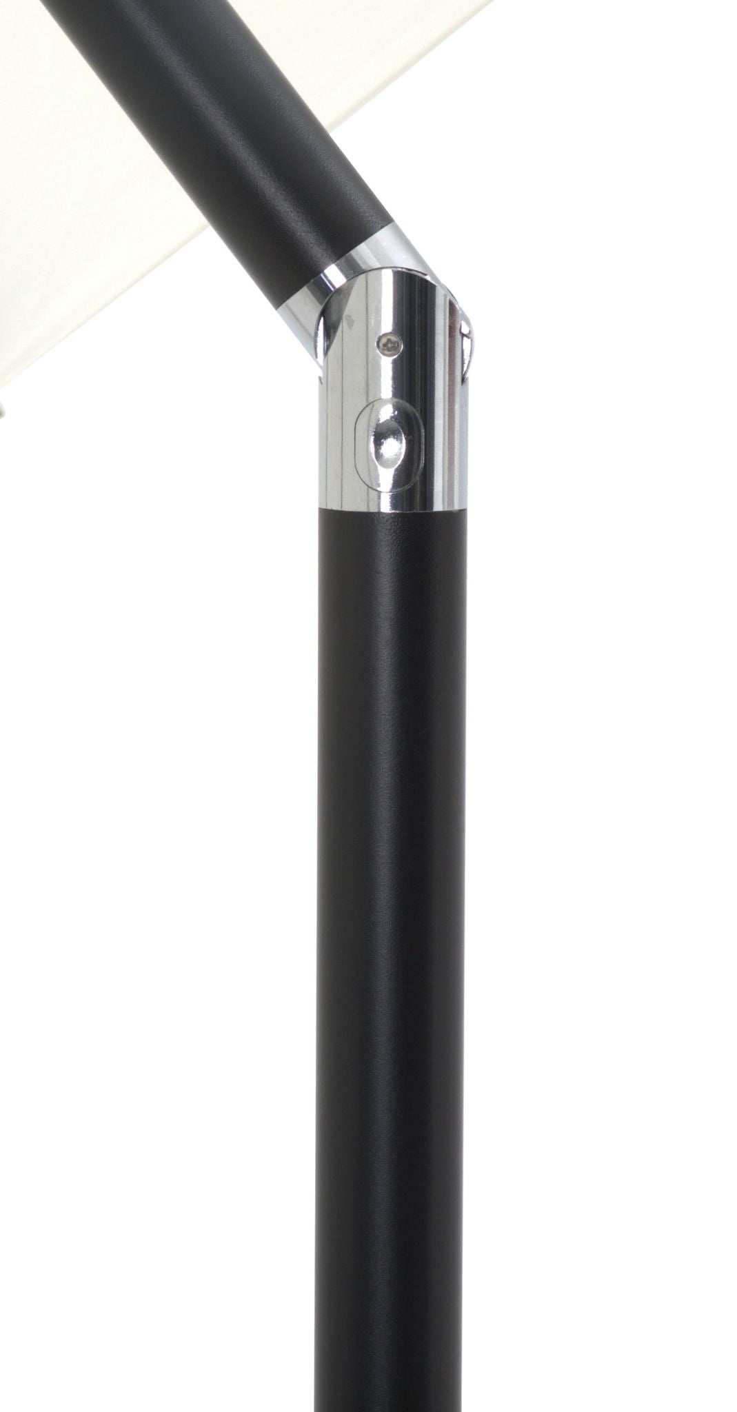 Amalfi - Aluminum Patio Umbrella - Black Base / Black Pole
