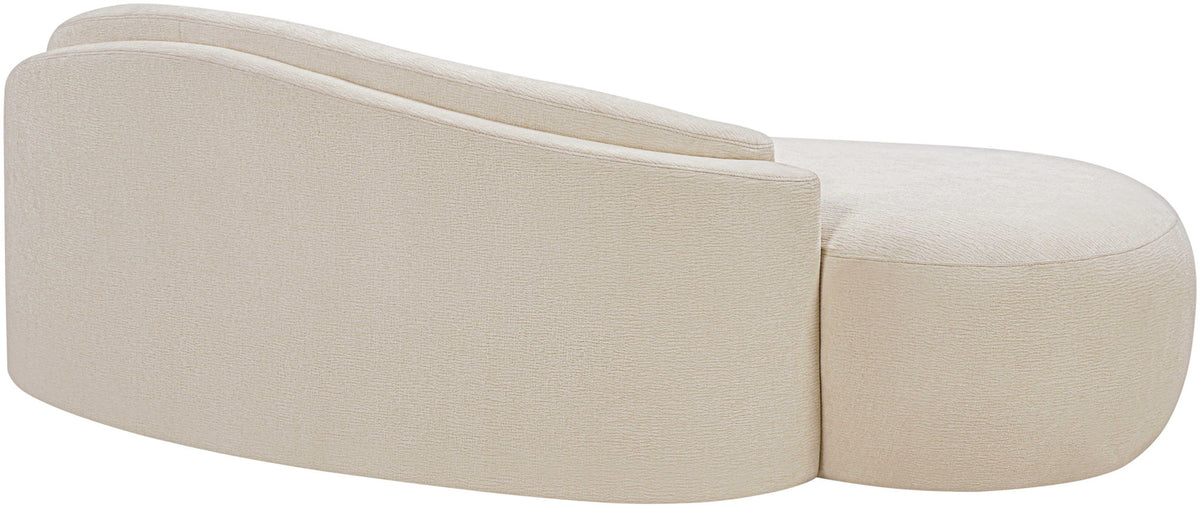 Caspian - Chenille Fabric Upholstered Loveseat