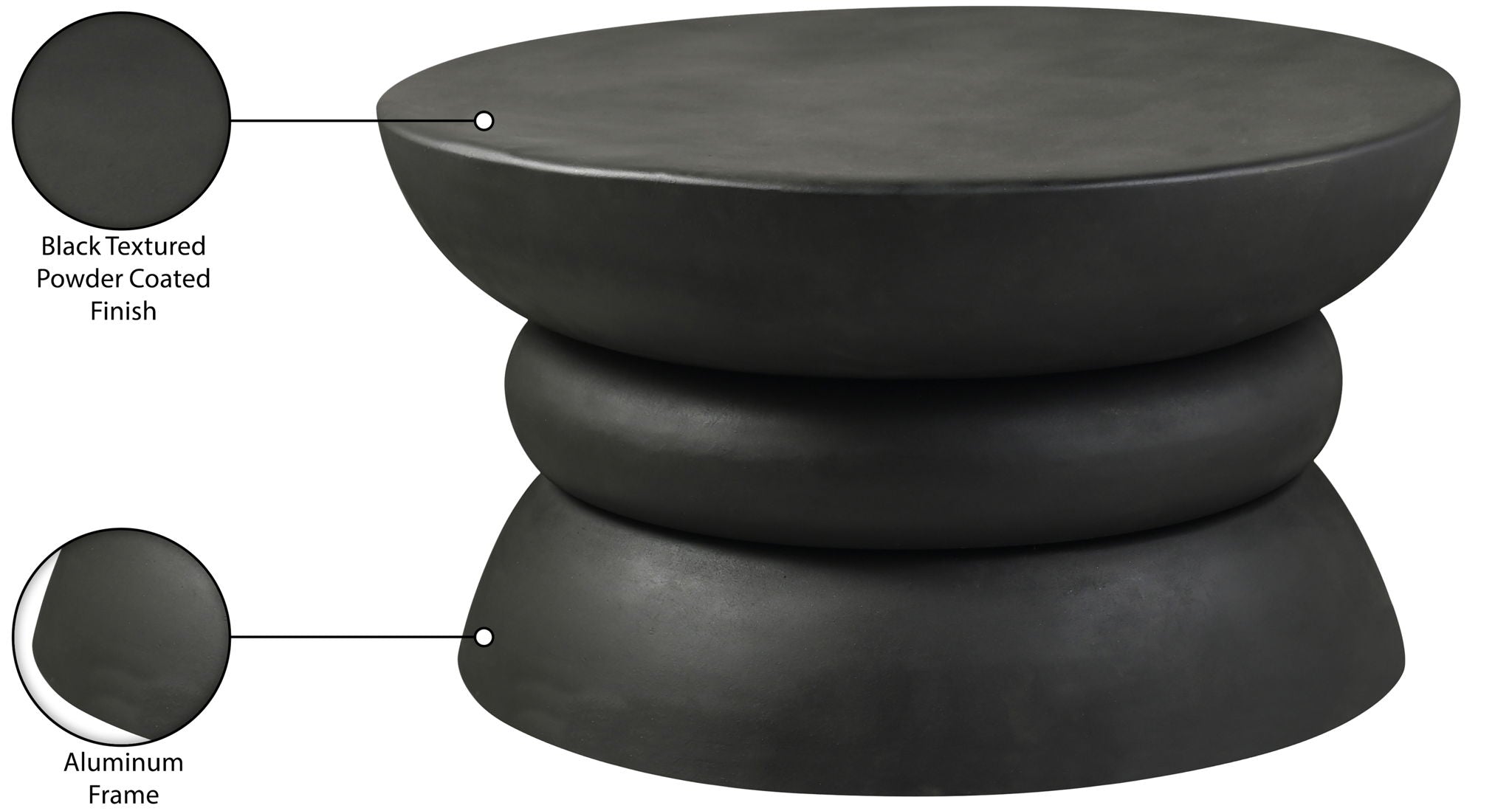 Collins - Aluminum Table