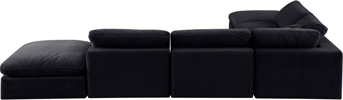 Comfy - 6 Piece Velvet Modular Sectional