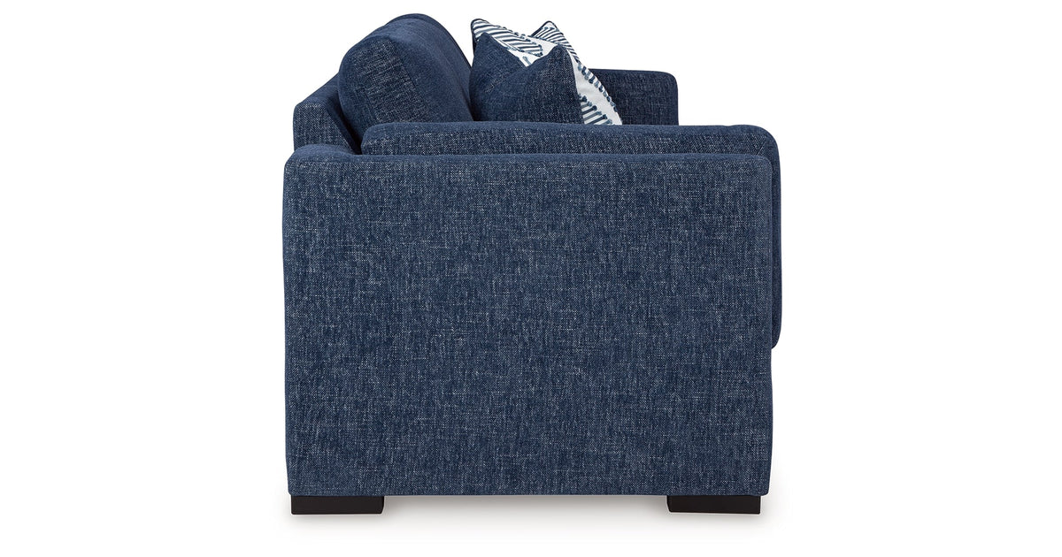 Evansley Navy Sofa