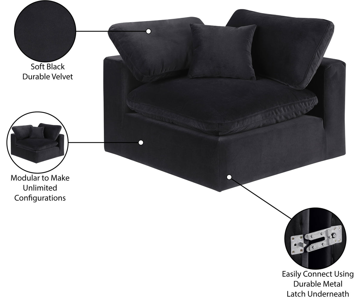 Comfy - Velvet Corner Chair