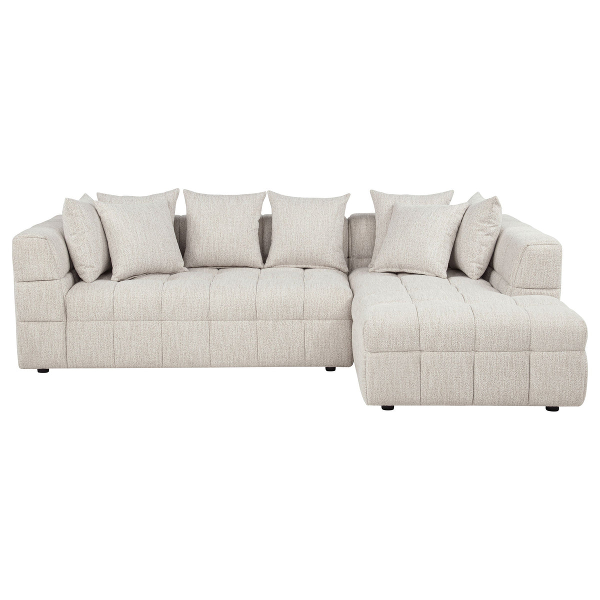Amara 2-Piece Upholstered Sectional Sofa