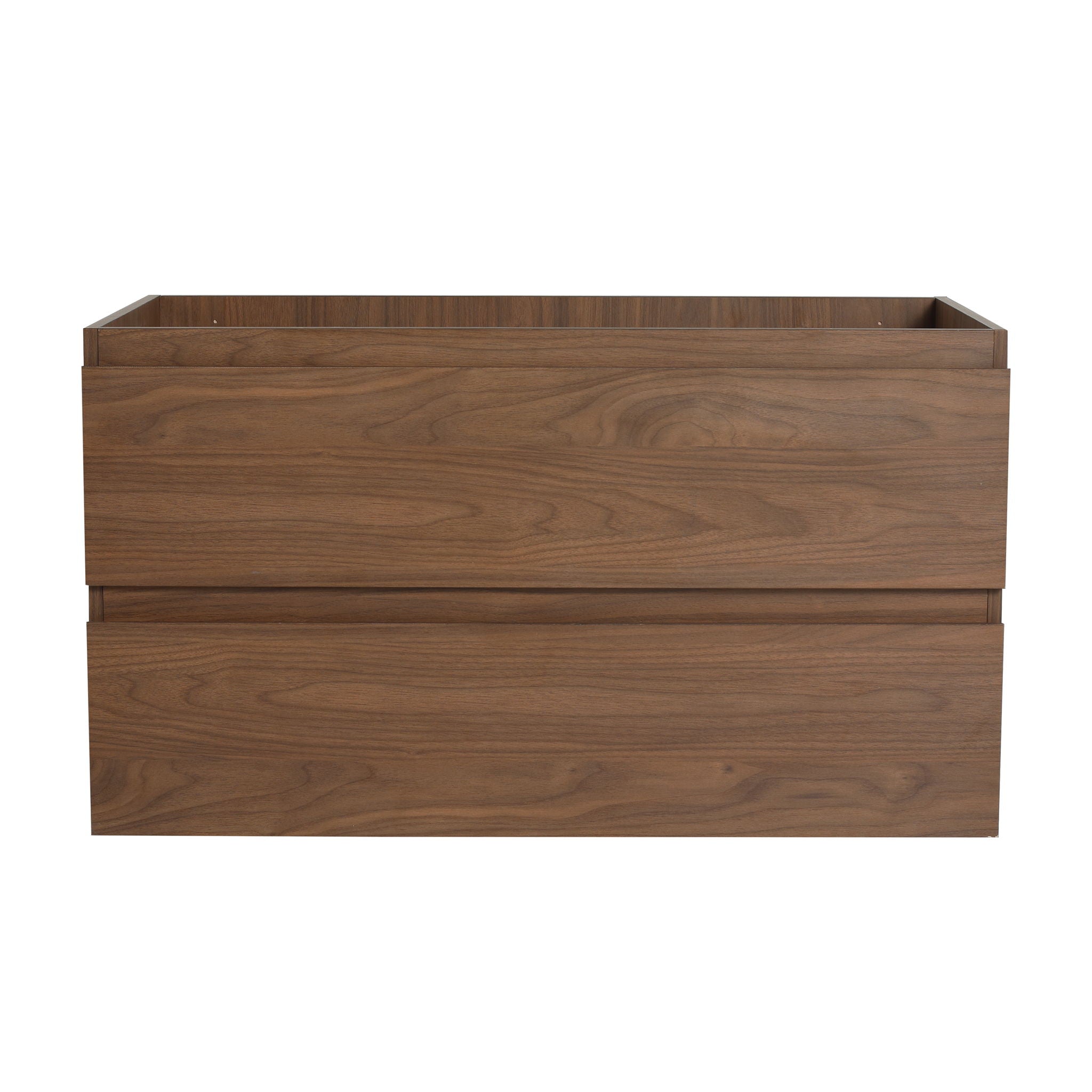 Wall Mounted Bathroom Vanity & Sink, 2 Soft Close Drawers