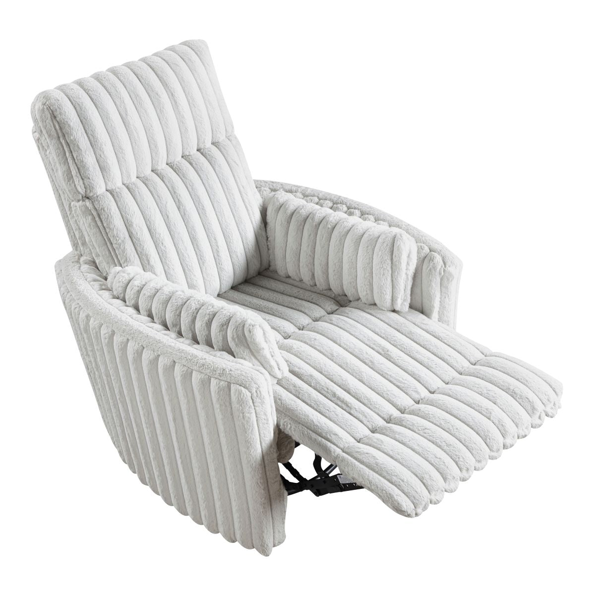 Payton - Swivel Glider Reclining Chair - Gray