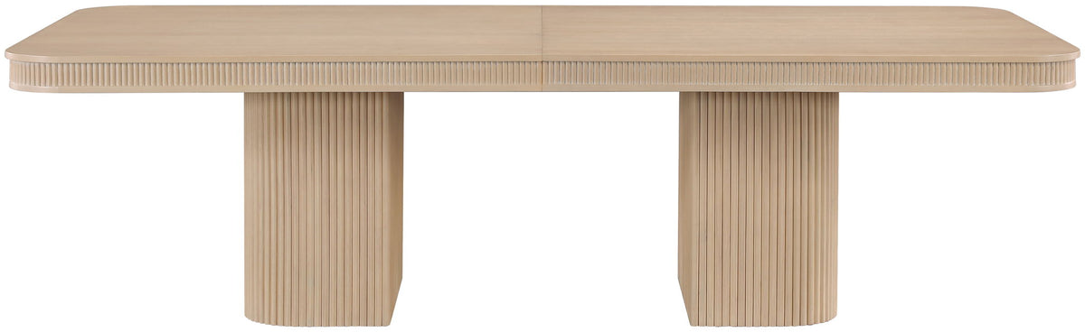 Mohari - Solid Wood And Oak Veneer 112" / 160" Dining Table