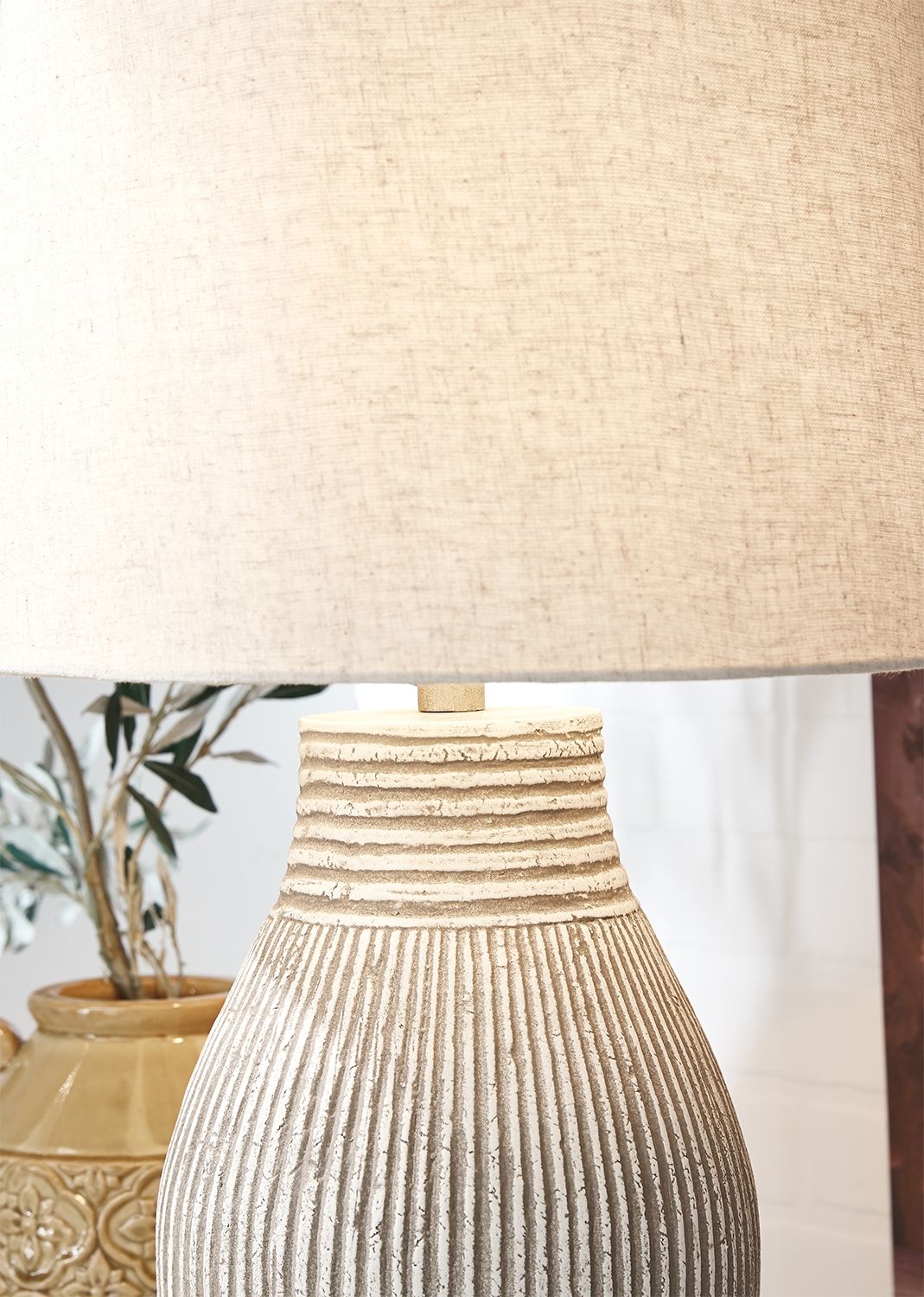 Layal - Paper Table Lamp - Beige