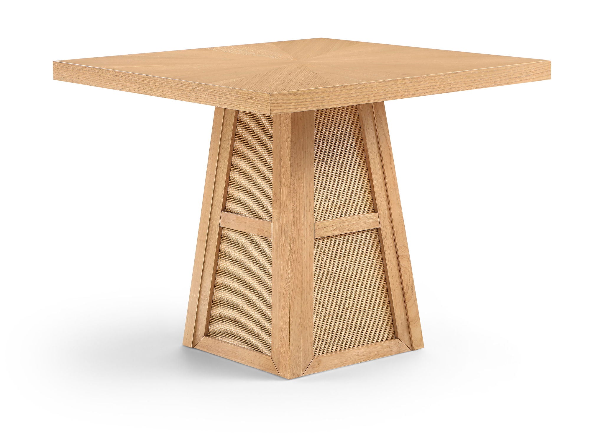 Fenwick - Cane Oak Veneer And Solid Wood Dining Table