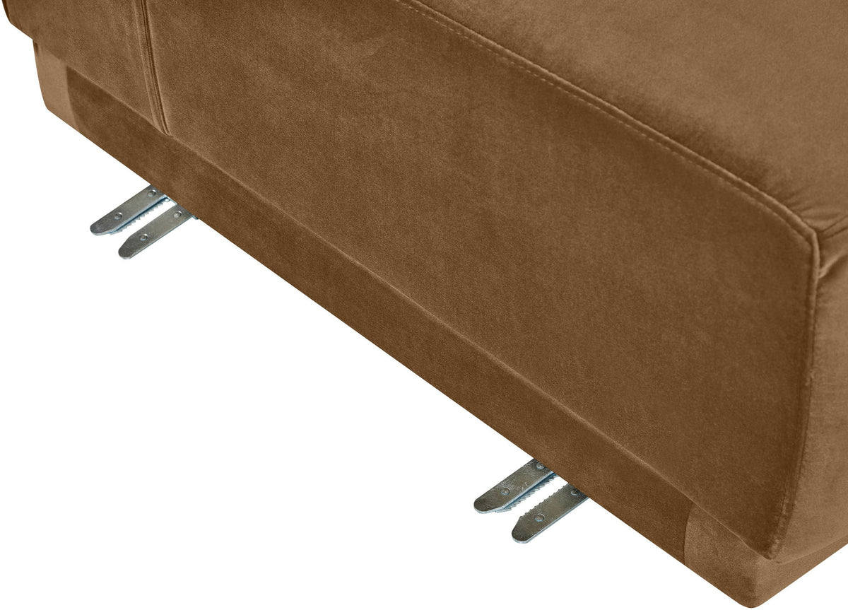 Avra - 192" Velvet Performance Fabric Upholstered Sectional