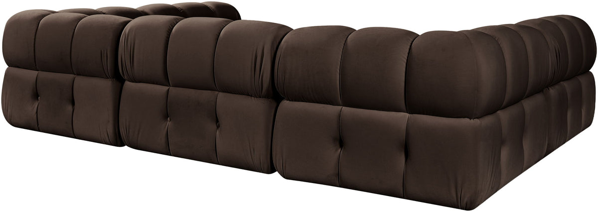 Orin - Velvet 6 Piece Modular Sectional