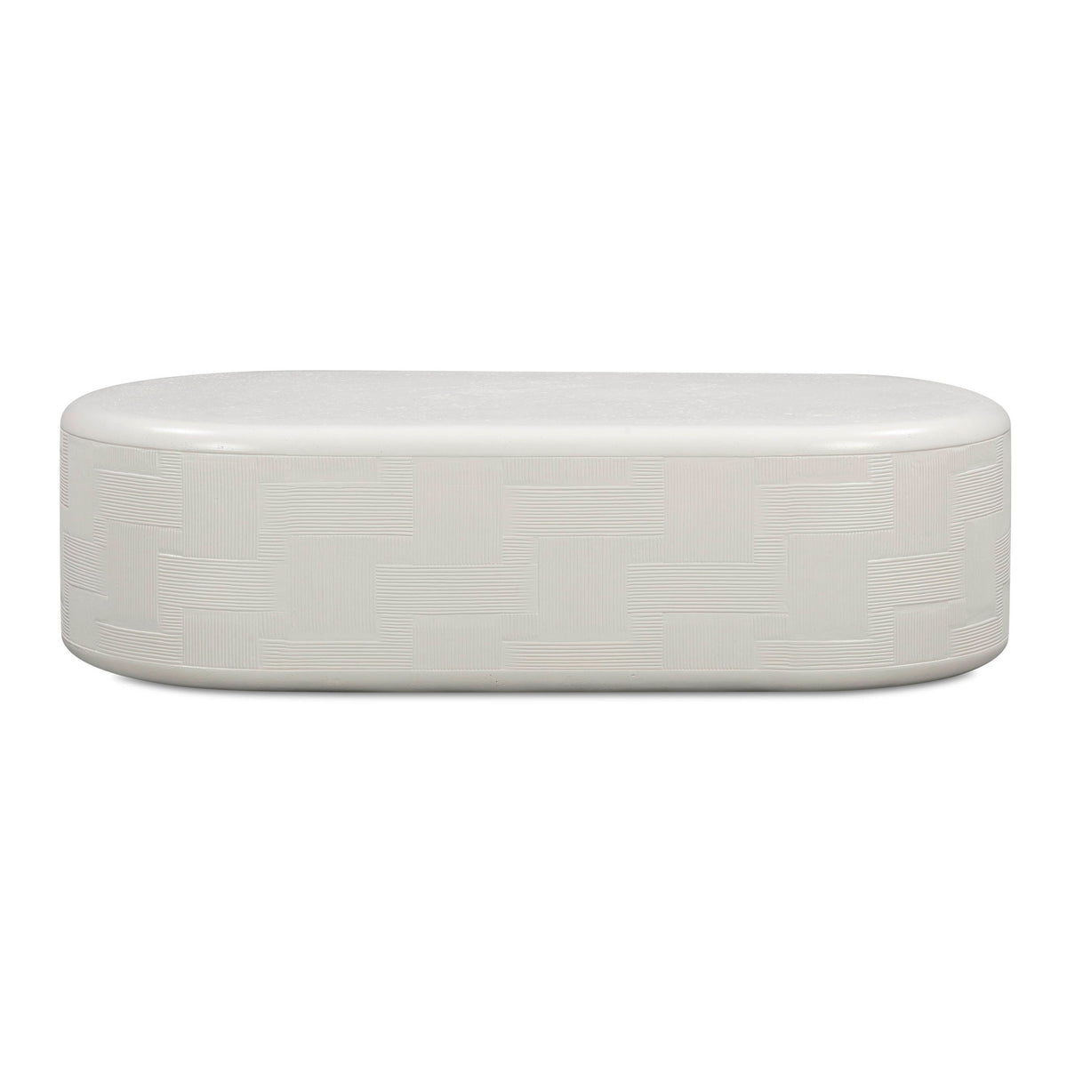 Suraya - Concrete Rounded Coffee Table