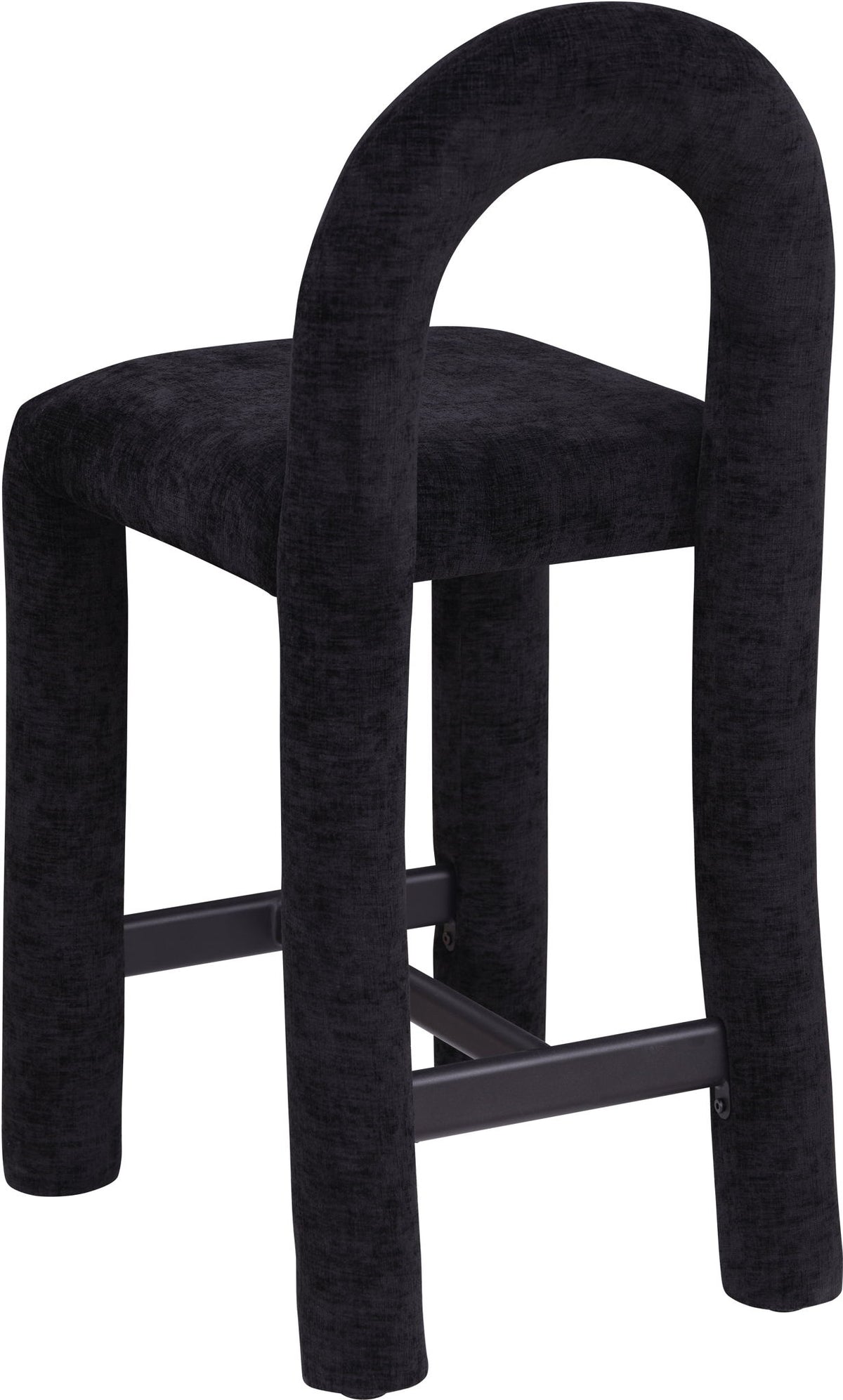 Amari - Chenille Fabric Stool