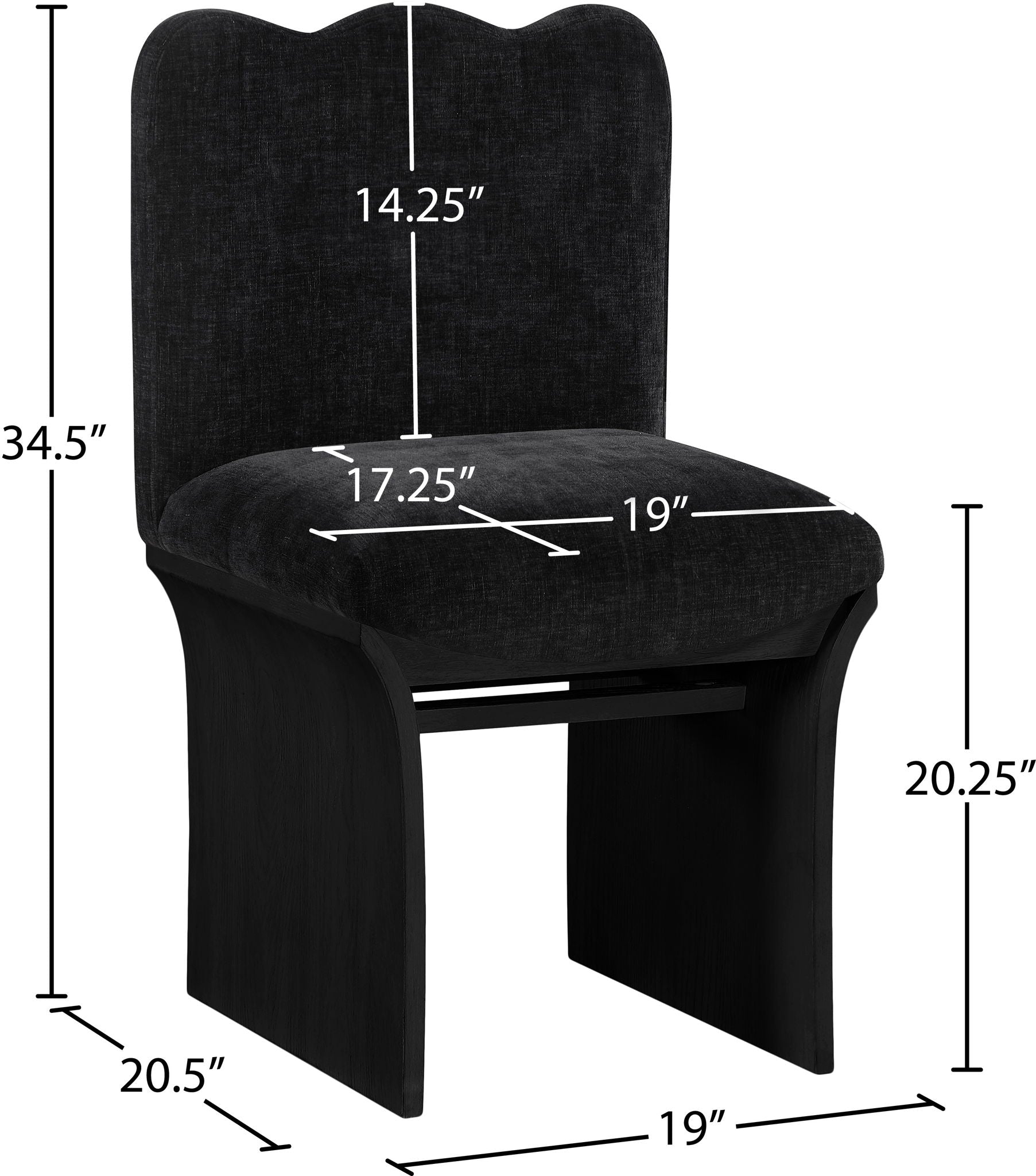 Shaw - Dining Chair - Black Base