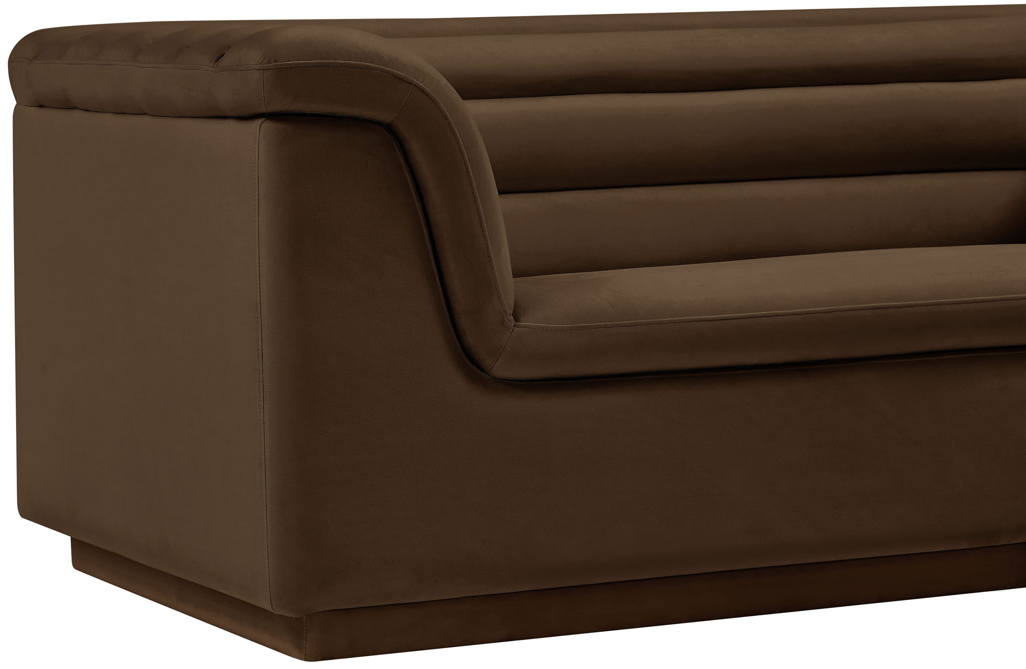 Cascade - Velvet Loveseat