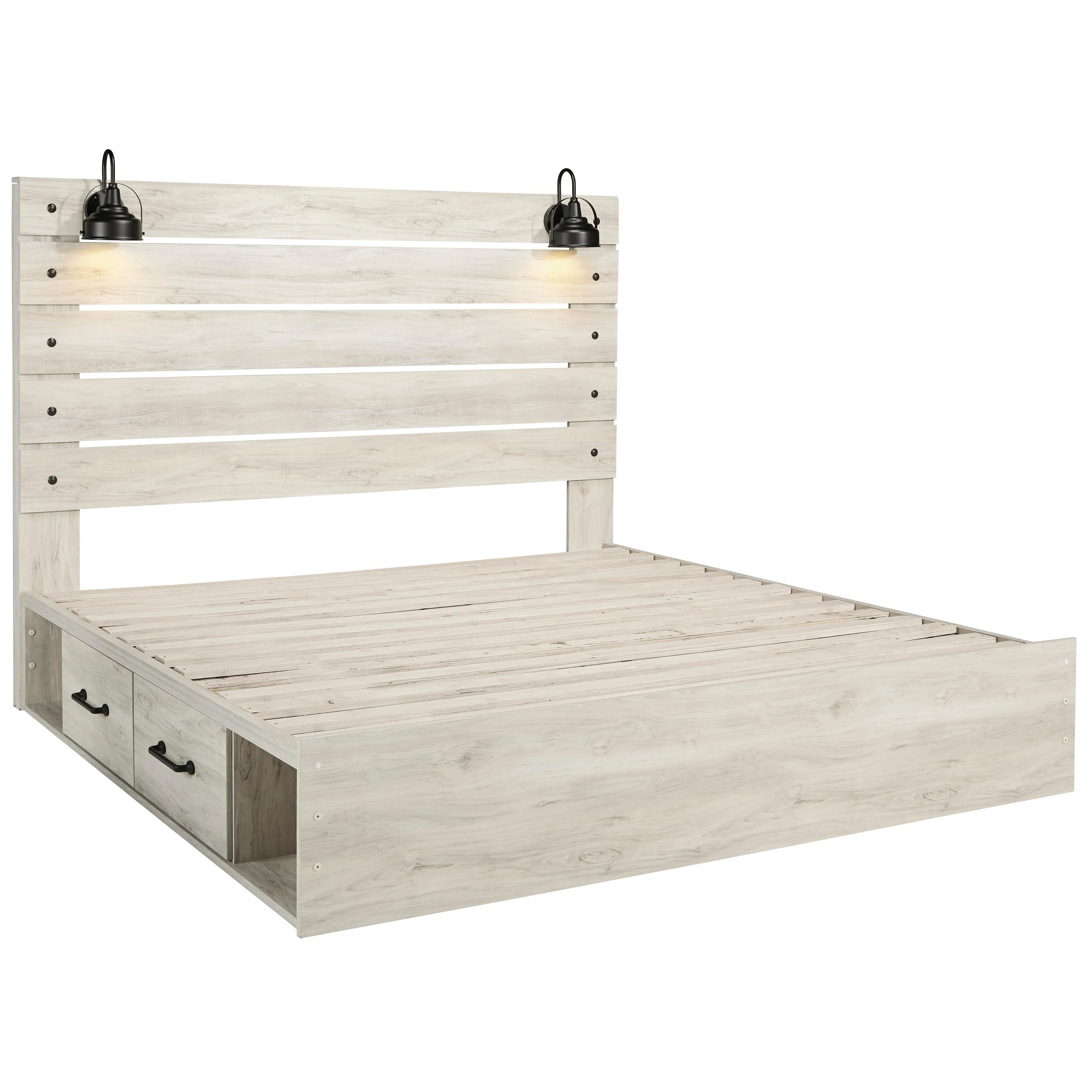Signature Design by Ashley Cambeck King Panel Bed with Storage B192-58/B192-56/B192-160/B100-14 IMAGE 2
