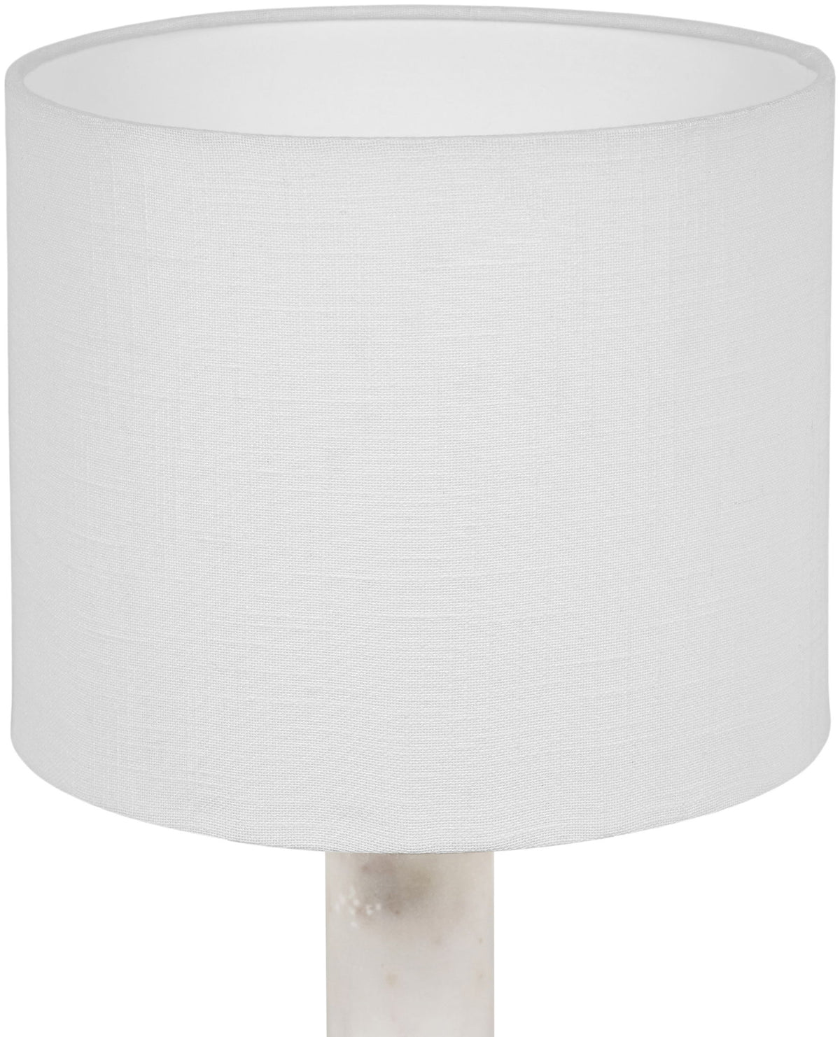 Opaline - Linen Textured Fabric And Brass Table Lamp