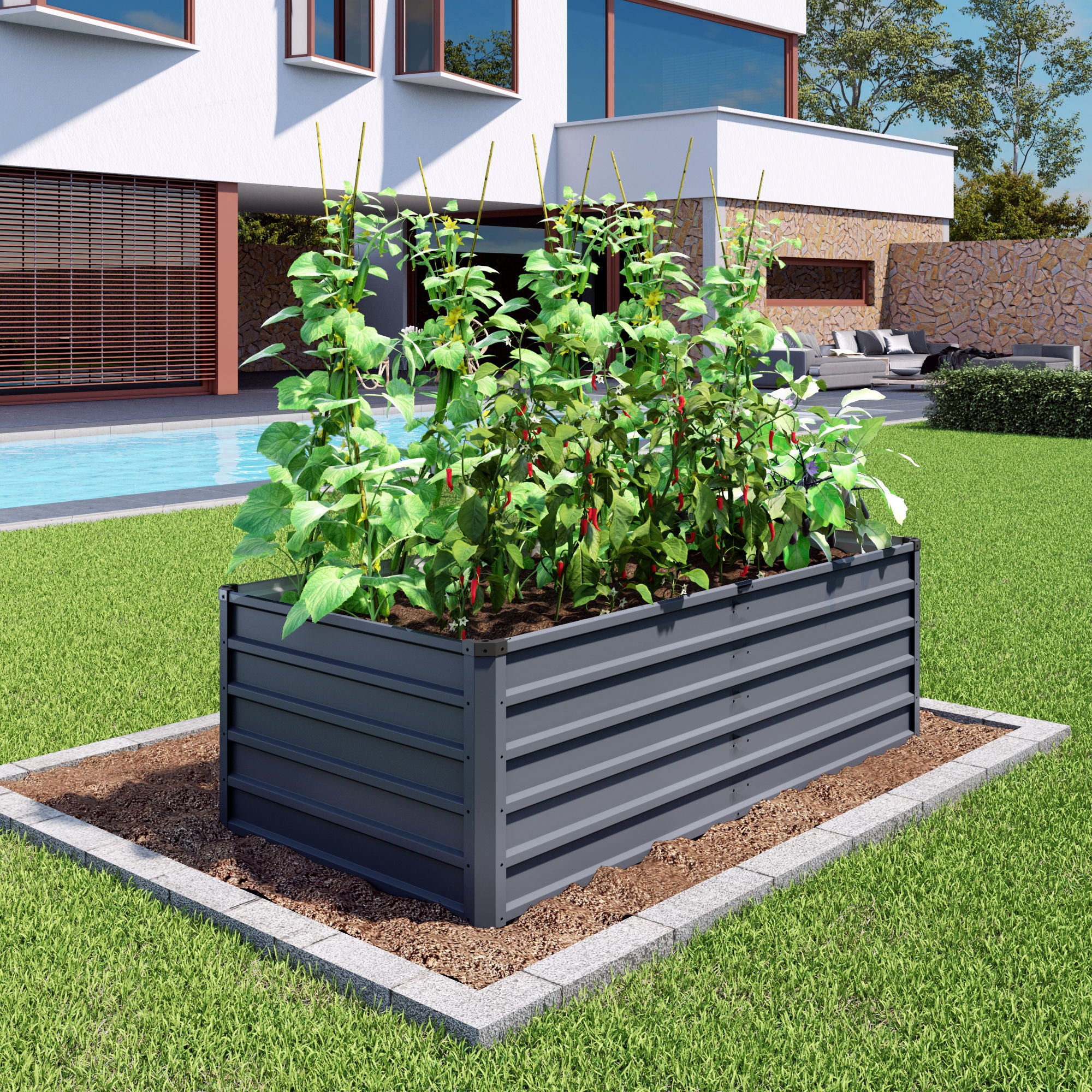 Large Garden Bed For Outdoor