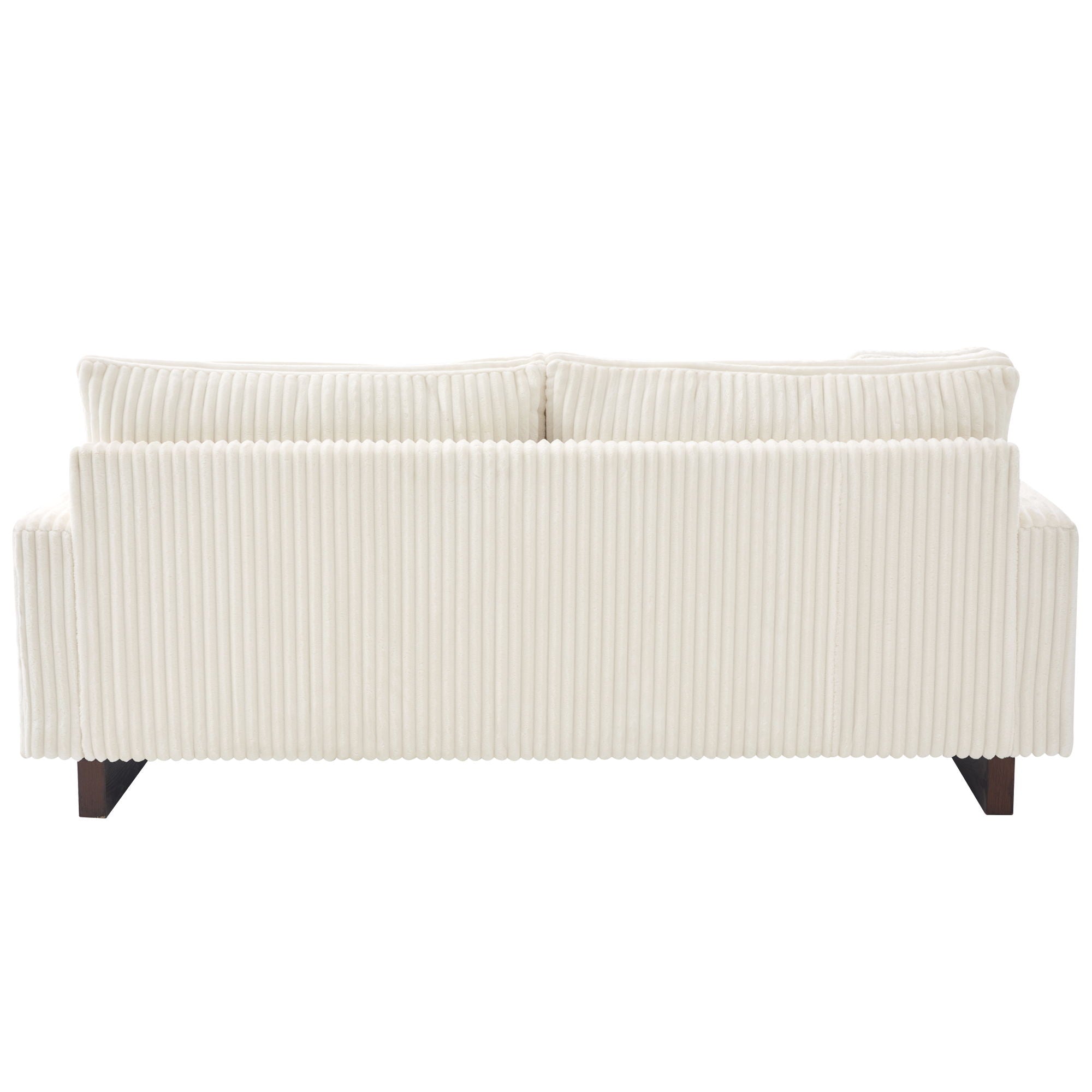 Modern Loveseat Sofa With 4 Pillows