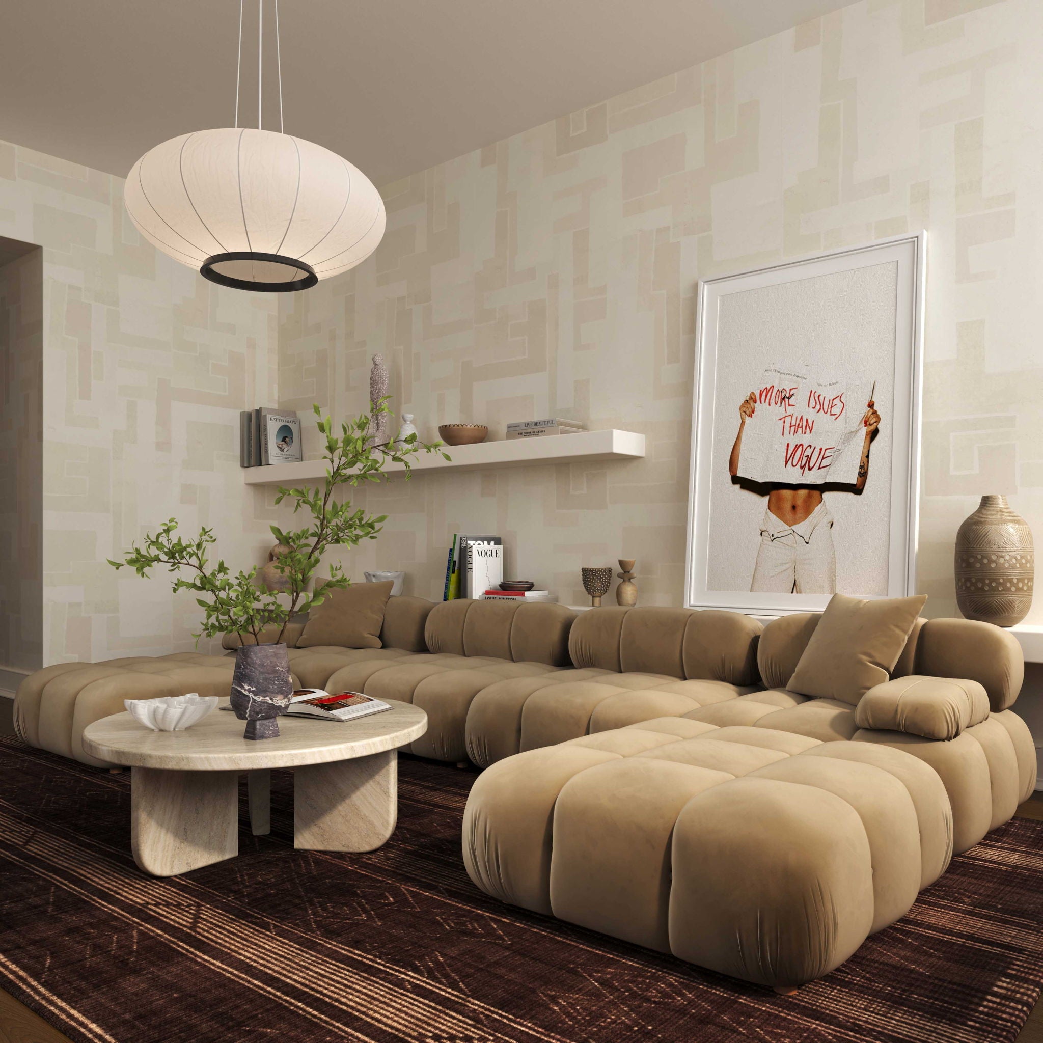 Calliope - Modular Armless Chair