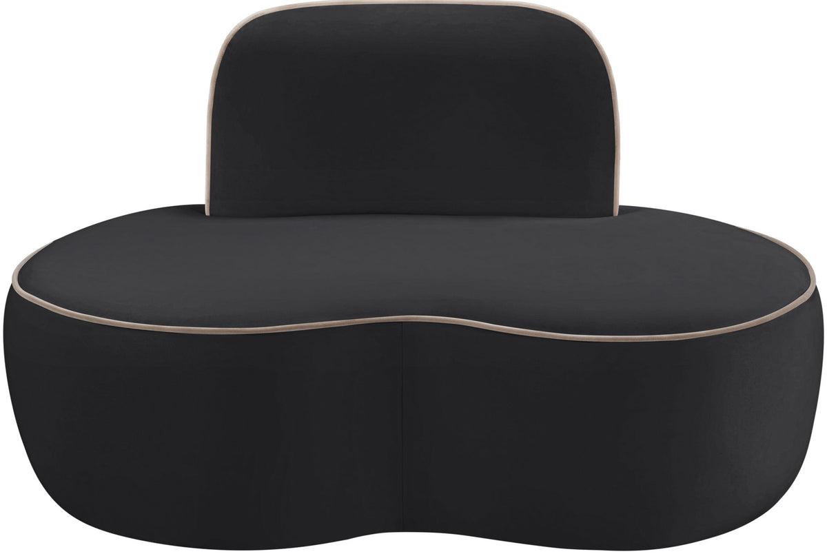 Swerve - Velvet Upholstered Chair
