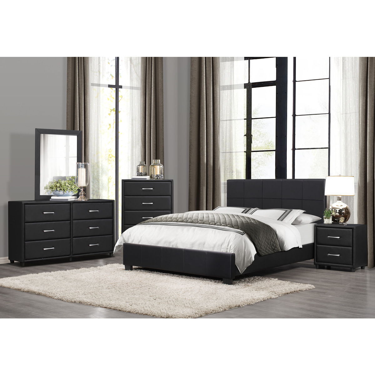 Lorenzi - Platform Bed