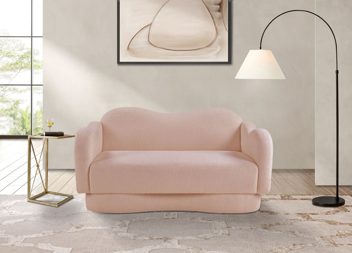 Bloom - Teddy Fabric Loveseat